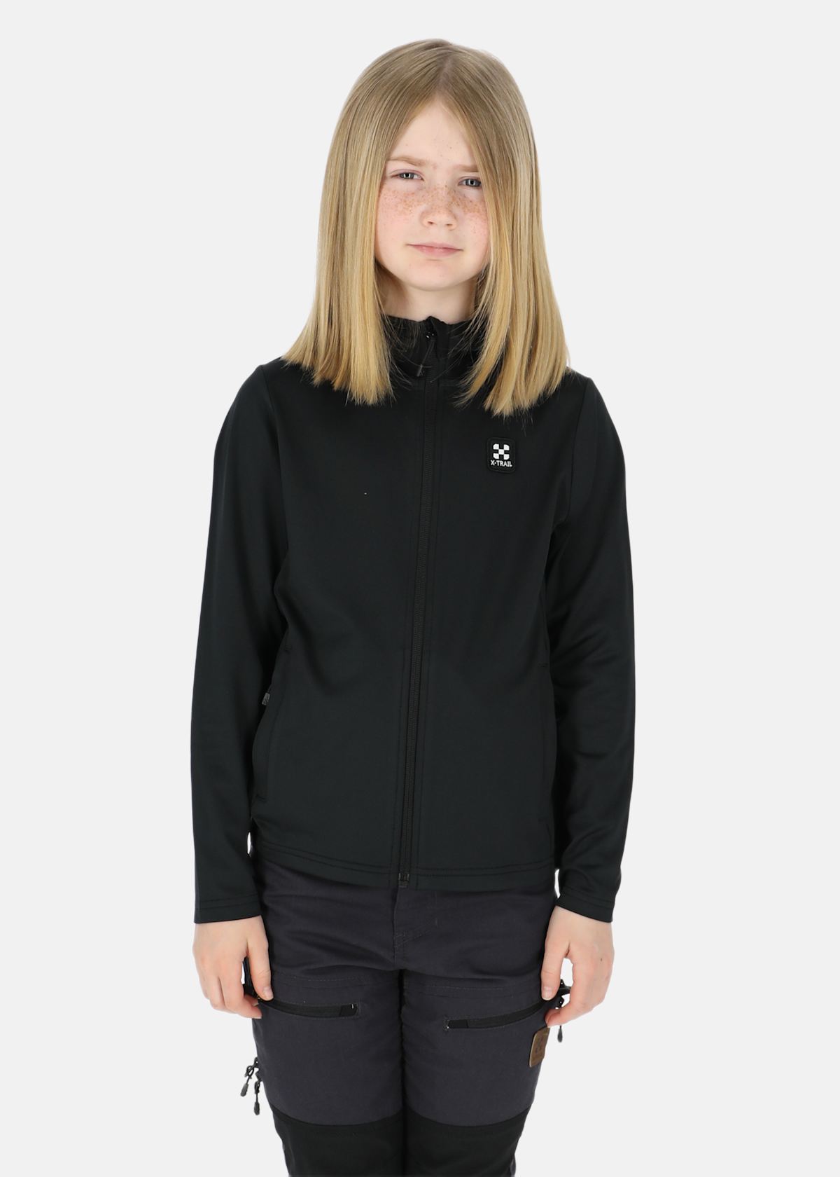 Active Fullzip Hood JR |  - sv-se - barn - klader - trojor - huvtrojor - zip-hoodie | Padelspecialisterna