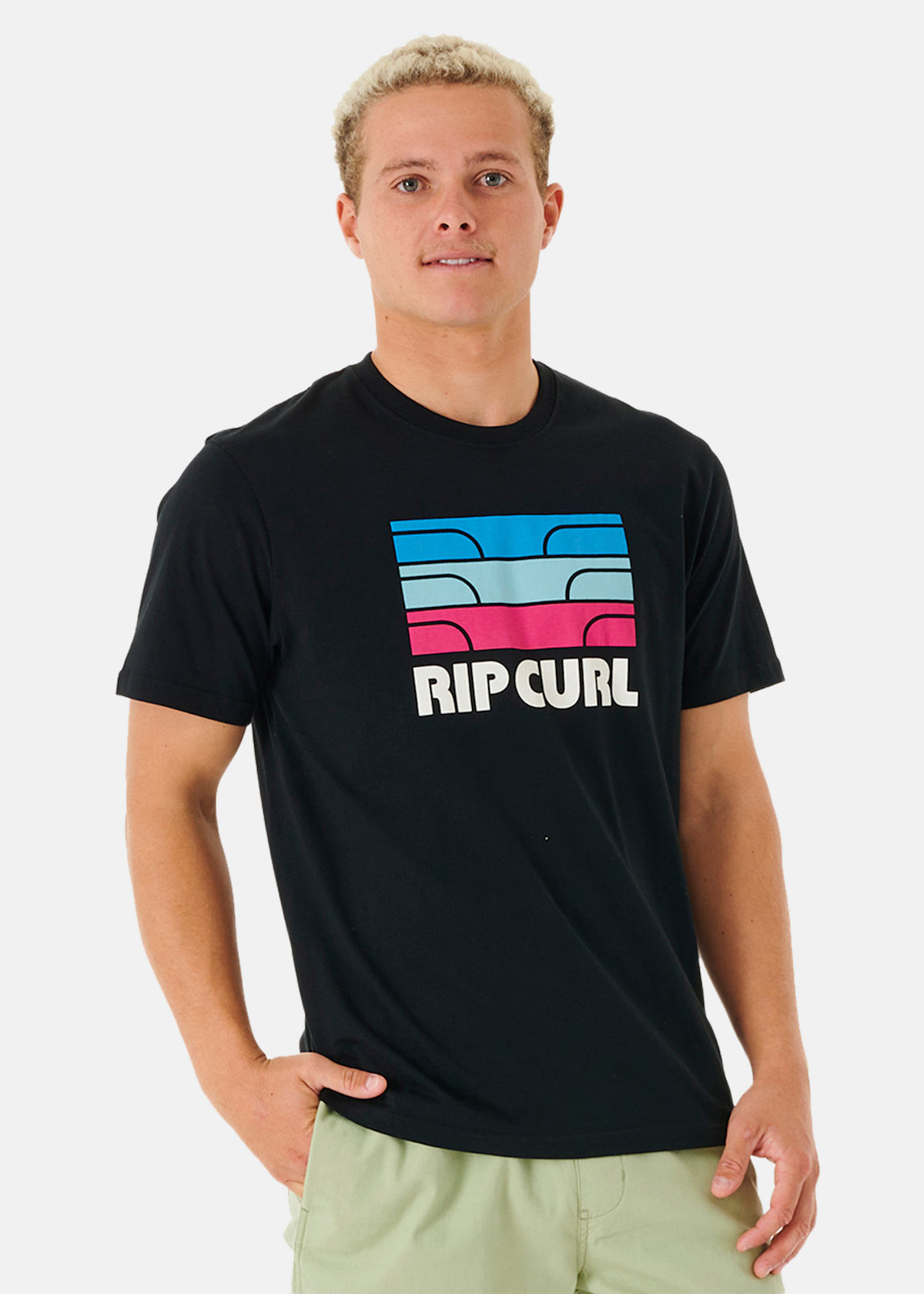 SURF REVIVAL WAVING TEE |  - sv-se - herr - klader - t-shirts-linnen - t-shirt-vardag-sport - kortarmad-t-shirt-vardag-sport | Padelspecialisterna