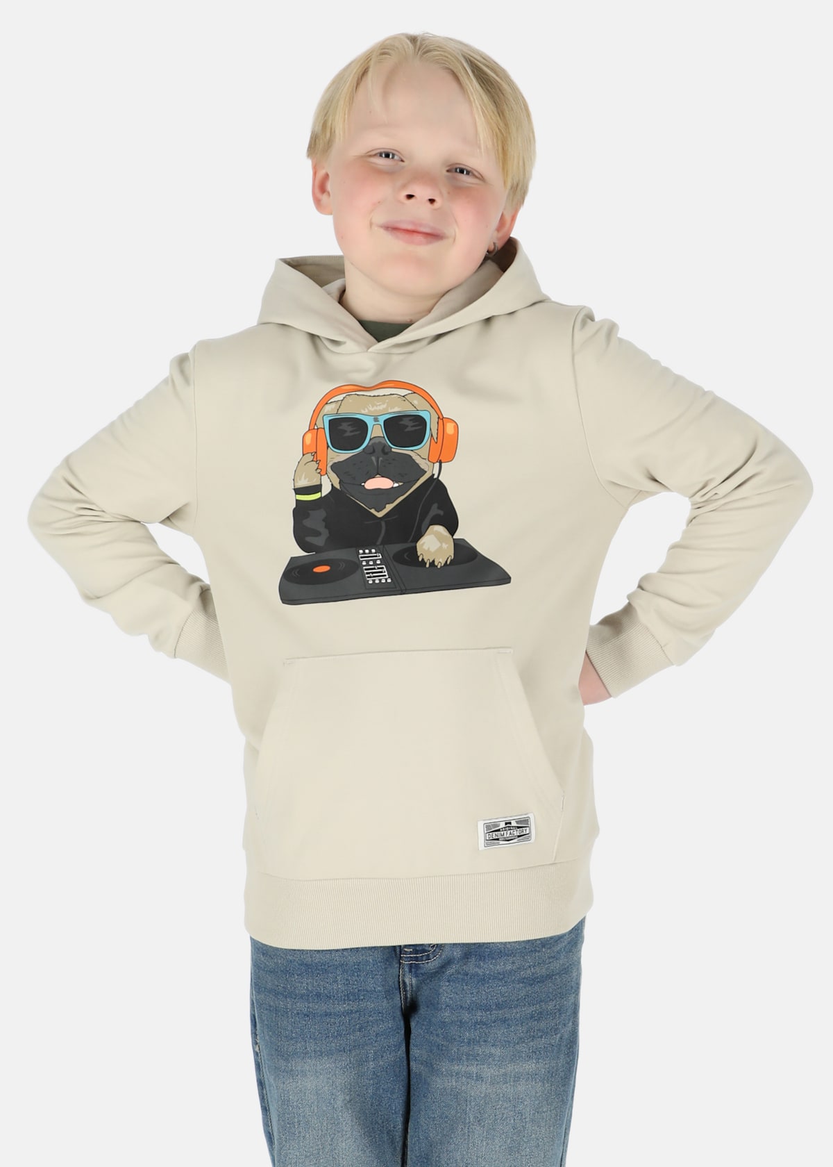San Diego Hood B JR |  - sv-se - barn - klader - trojor - huvtrojor - hoodie | Padelspecialisterna