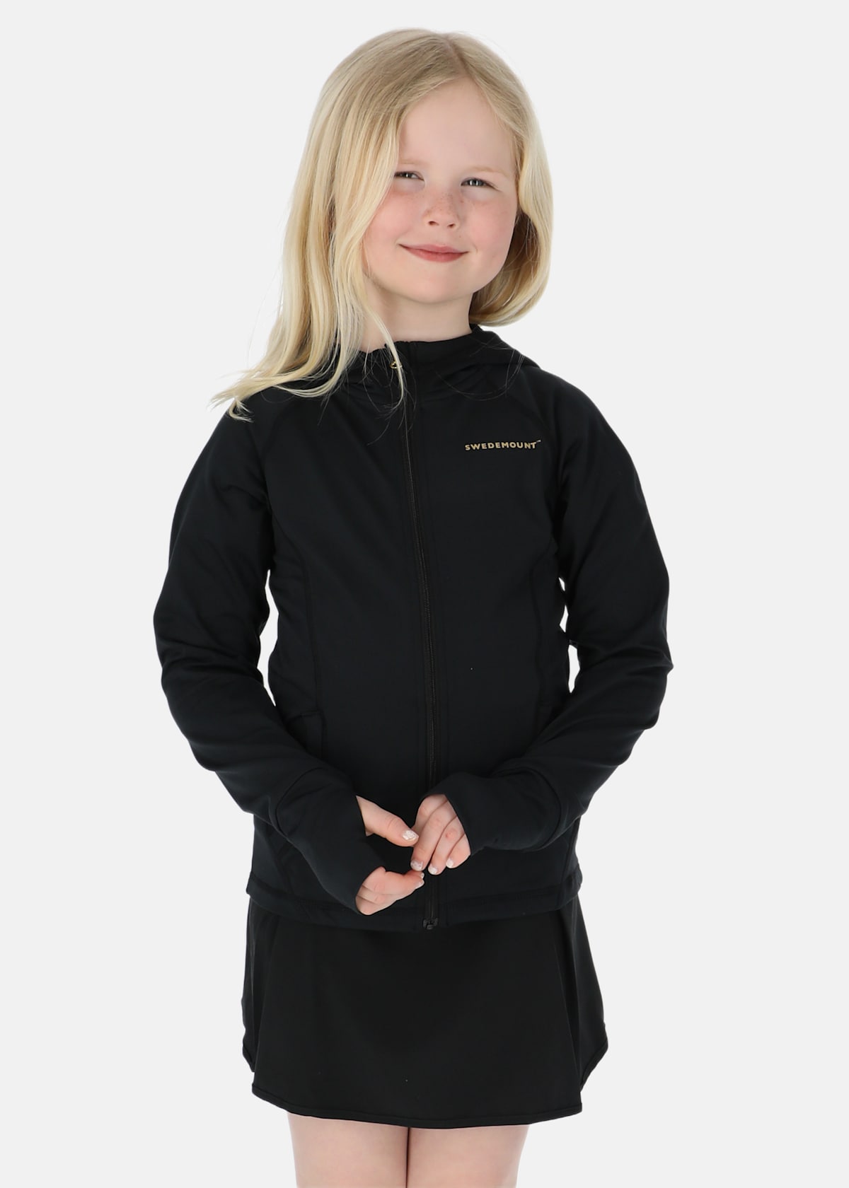 Gym Zip Hood JR |  - sv-se - barn - klader - trojor - huvtrojor - zip-hoodie | Padelspecialisterna