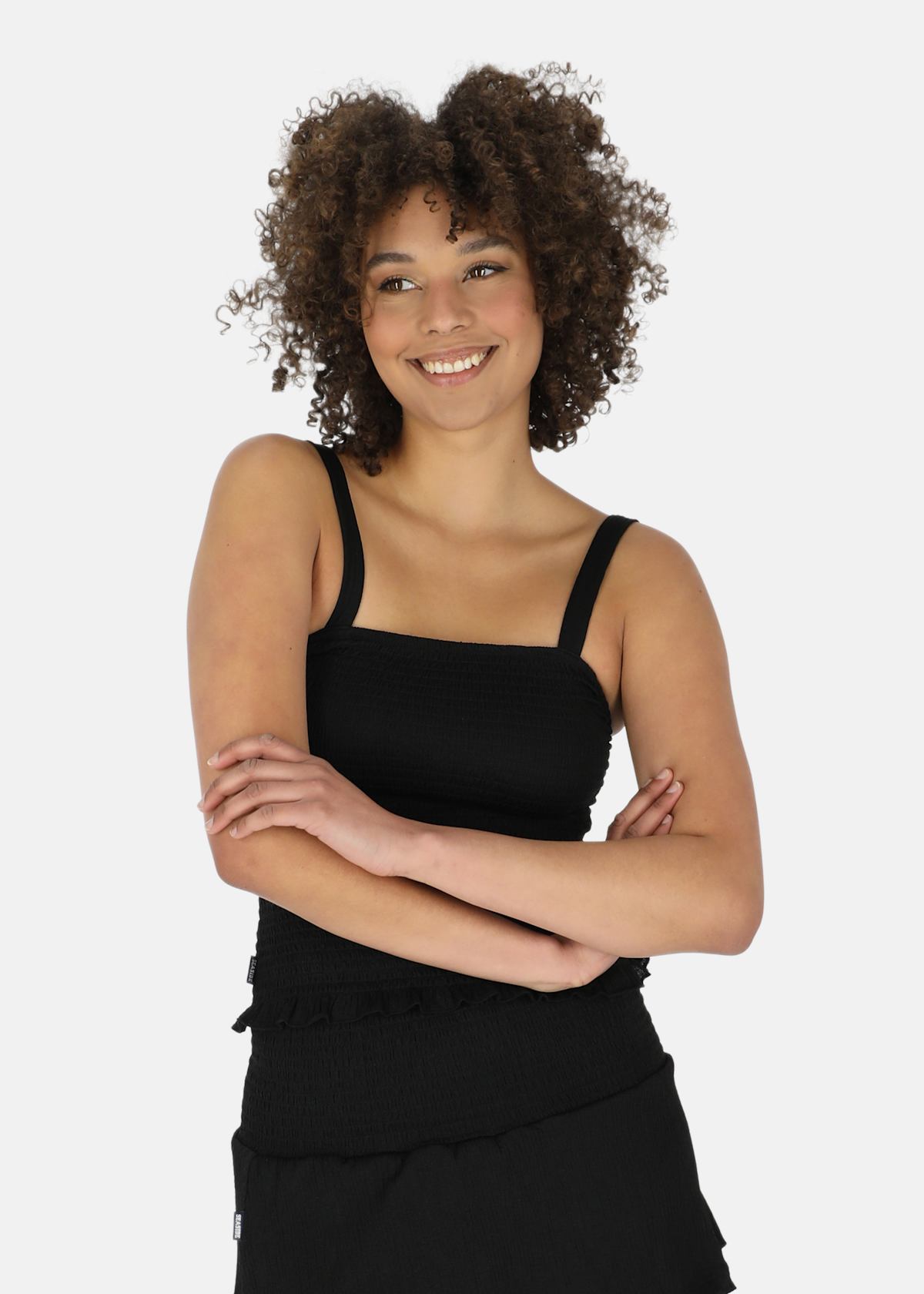 Maine Smock Top W |  - sv-se - dam - klader - toppar-linnen - blus - kortarmade-blusar | Padelspecialisterna