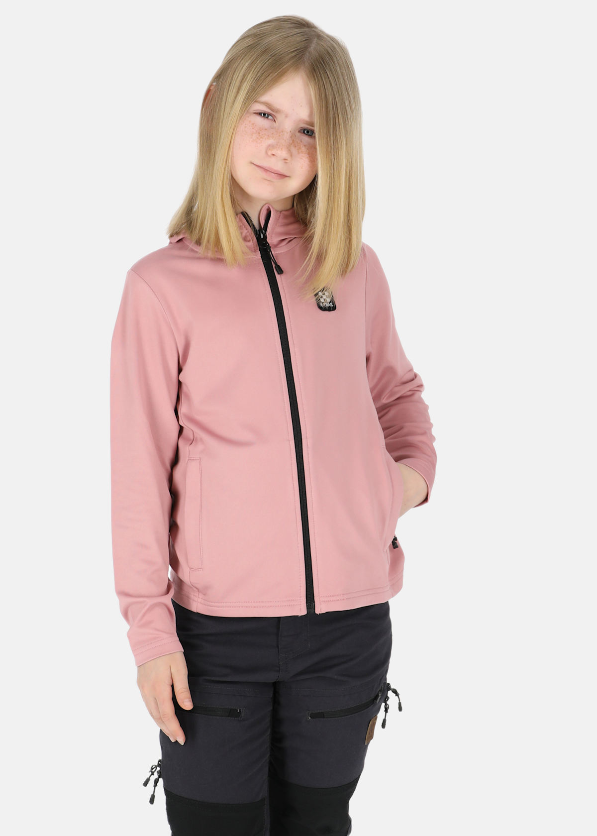 Active Fullzip Hood JR |  - sv-se - barn - klader - trojor - huvtrojor - zip-hoodie | Padelspecialisterna