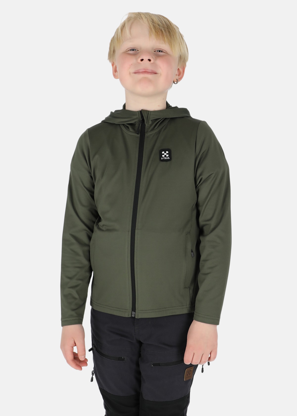 Active Fullzip Hood JR |  - sv-se - barn - klader - trojor - huvtrojor - zip-hoodie | Padelspecialisterna