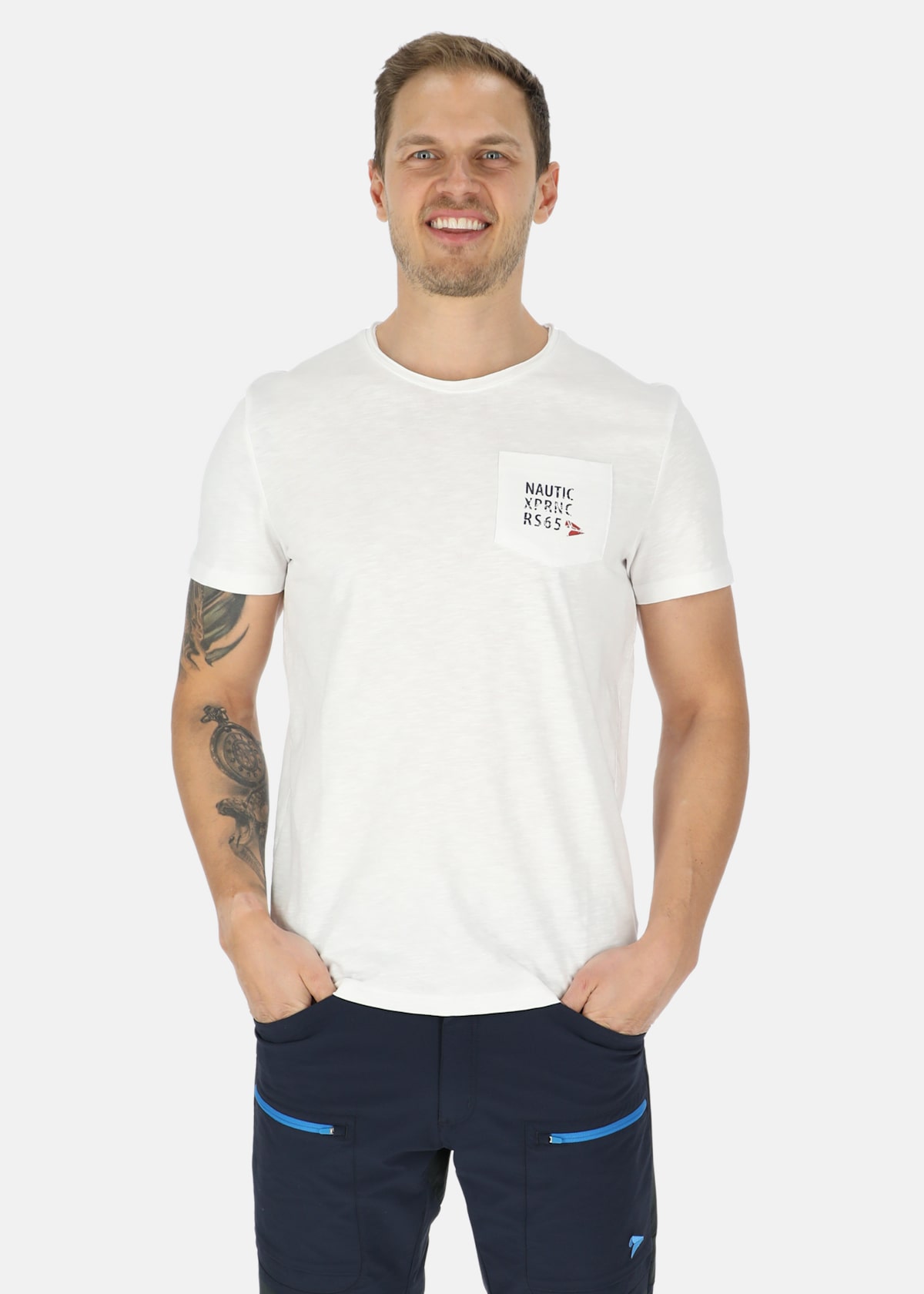 Marstrand Pocket Tee |  - sv-se - herr - klader - t-shirts-linnen - t-shirt-vardag-sport - kortarmad-t-shirt-vardag-sport | Padelspecialisterna