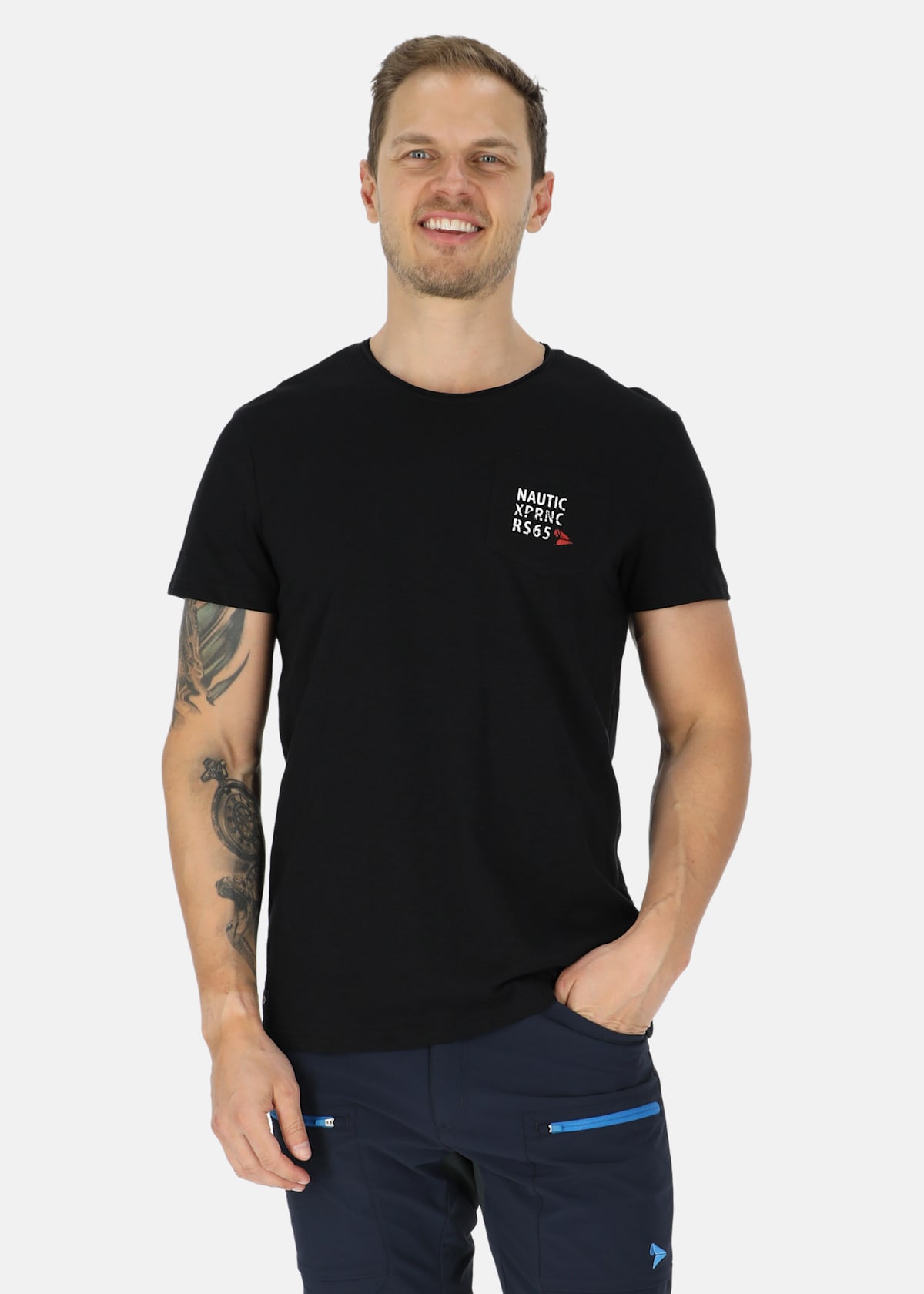 Marstrand Pocket Tee |  - sv-se - herr - klader - t-shirts-linnen - t-shirt-vardag-sport - kortarmad-t-shirt-vardag-sport | Padelspecialisterna