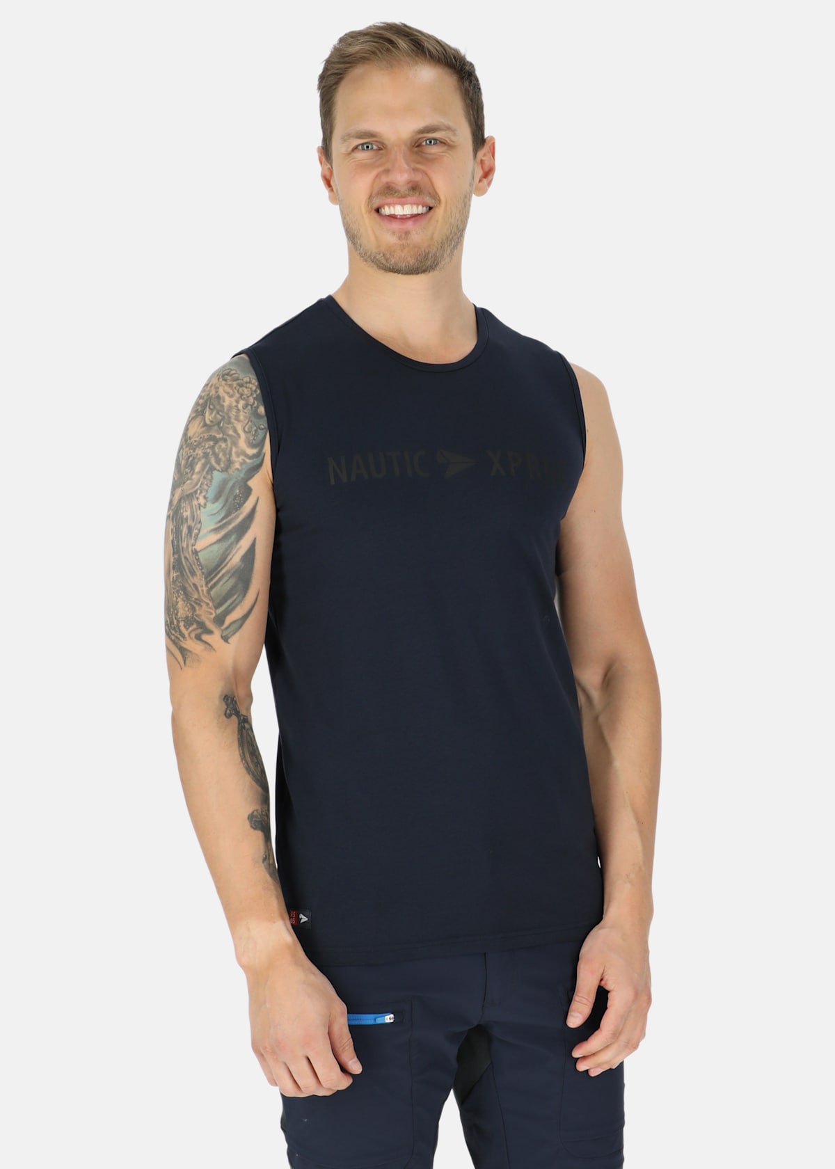 Marstrand Sleeveless Tee |  - sv-se - herr - klader - t-shirts-linnen - linnen - linne-sportswear-casual | Padelspecialisterna