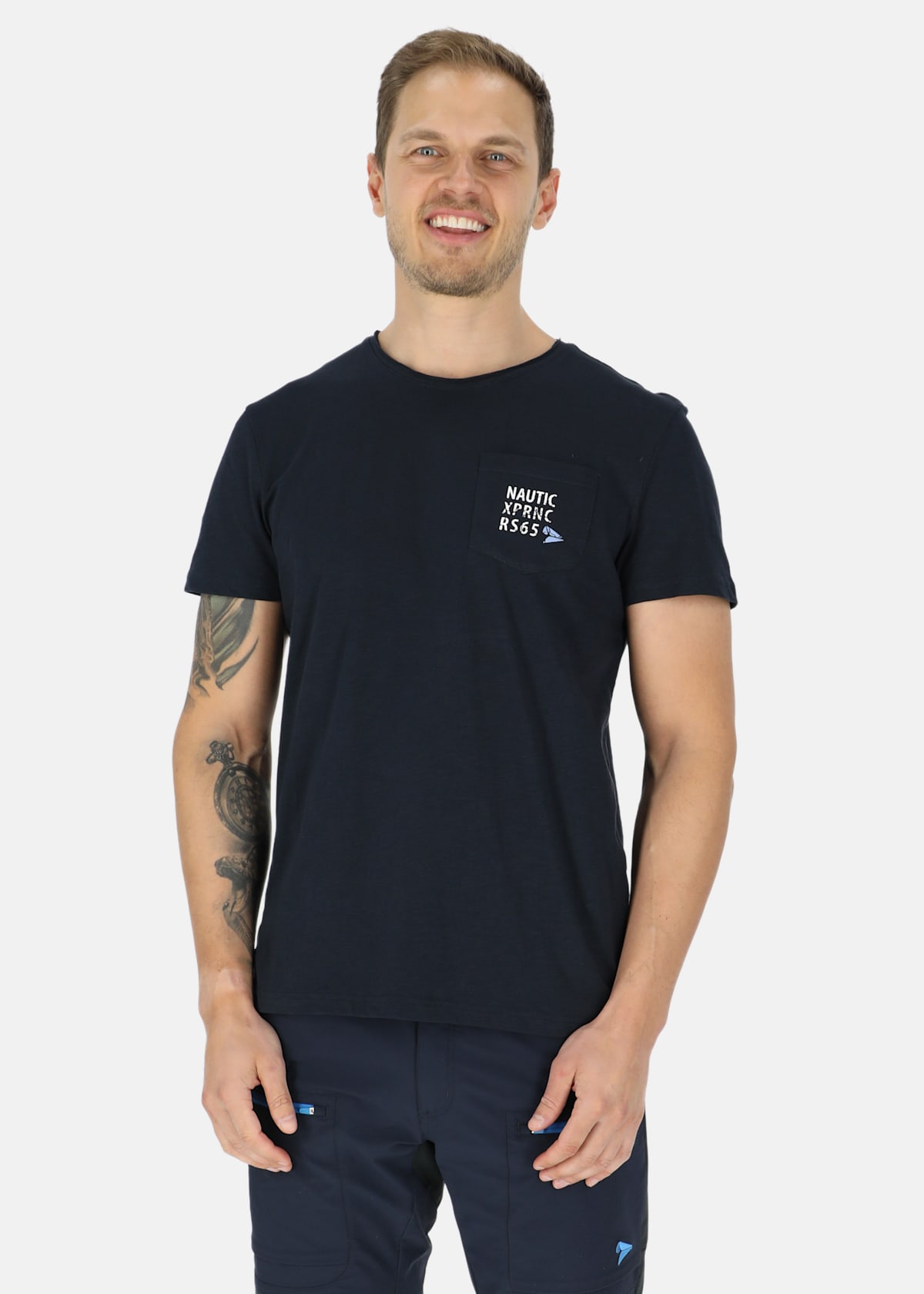 Marstrand Pocket Tee |  - sv-se - herr - klader - t-shirts-linnen - t-shirt-vardag-sport - kortarmad-t-shirt-vardag-sport | Padelspecialisterna