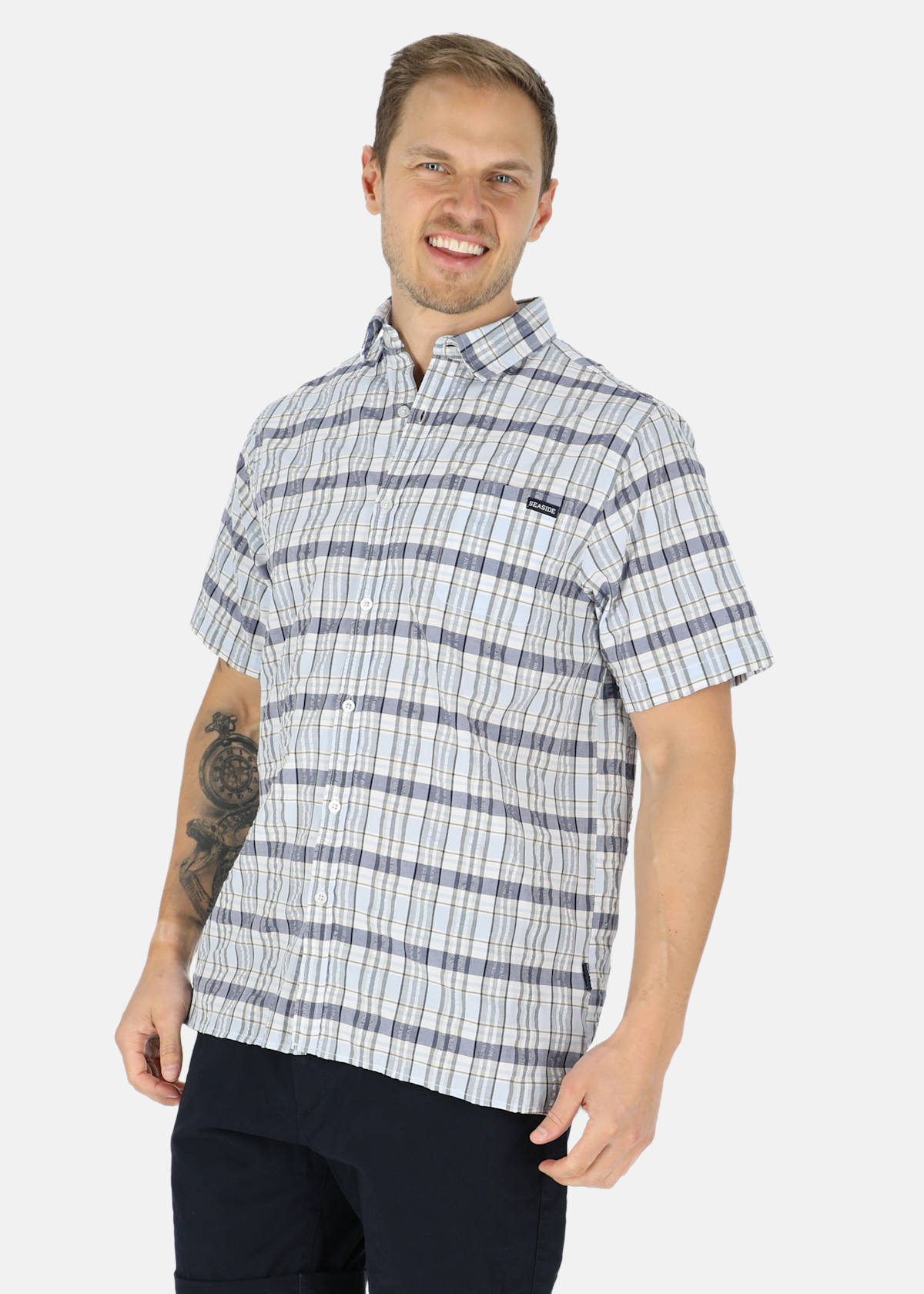 Coos Bay Shirt |  - sv-se - herr - klader - skjortor-piketrojor - skjortor - kortarmade-skjortor | Padelspecialisterna