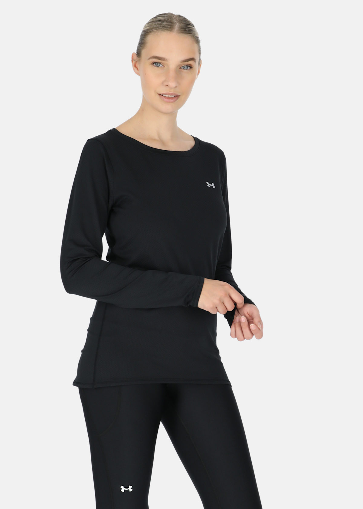 UA HG Armour Long Sleeve |  - sv-se - dam - klader - toppar-linnen - t-shirts-friluftsliv-vandring - t-shirts-langarmade | Padelspecialisterna