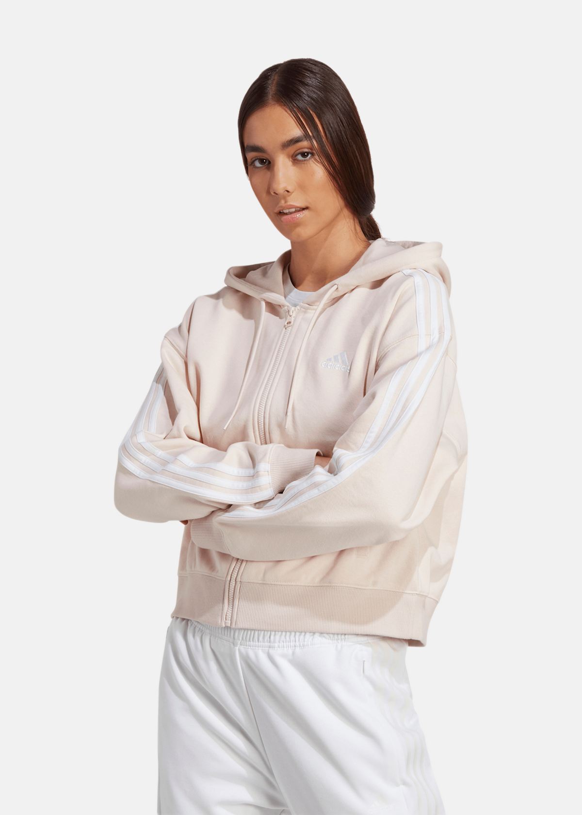 W 3S FT FZ S HD |  - sv-se - dam - klader - trojor - huvtrojor - zip-hoodies | Padelspecialisterna