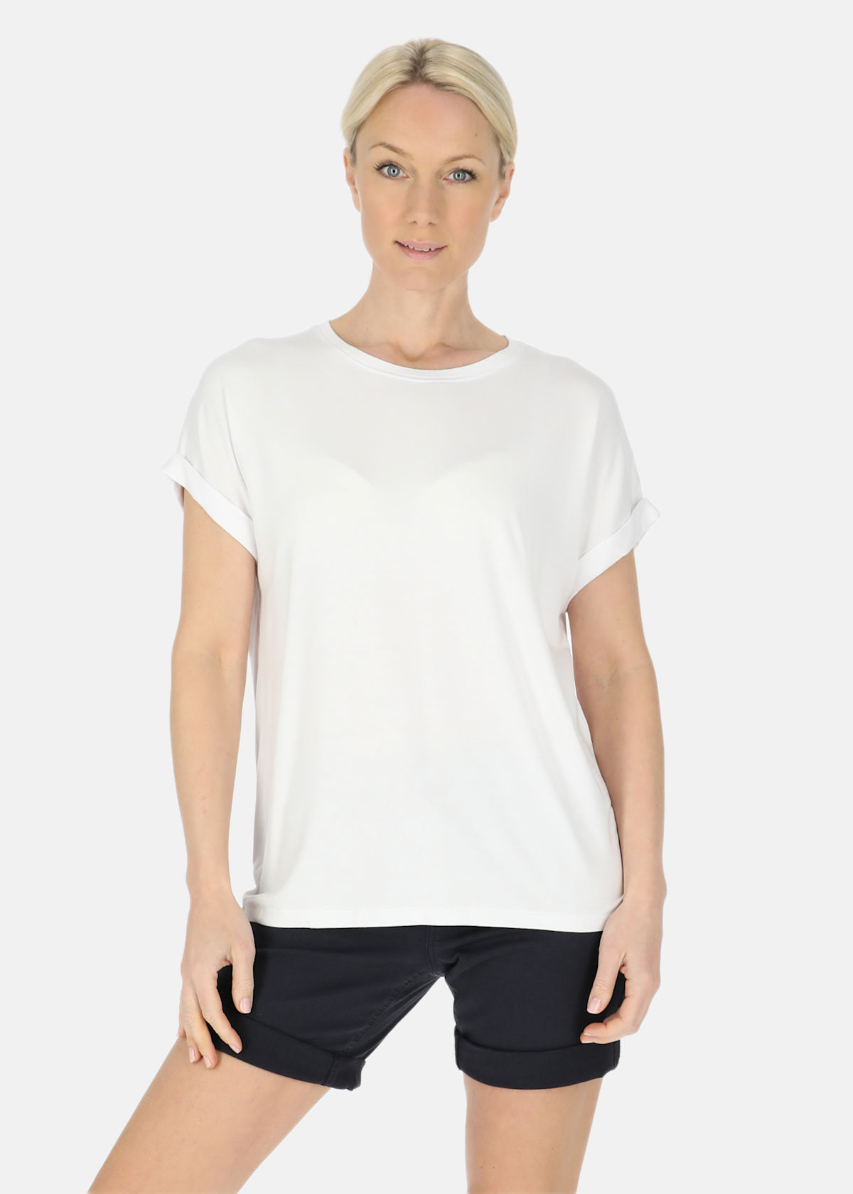 Houston Loose Fit Tee W |  - sv-se - dam - klader - toppar-linnen - t-shirts-friluftsliv-vandring - t-shirts-kortarmade | Padelspecialisterna