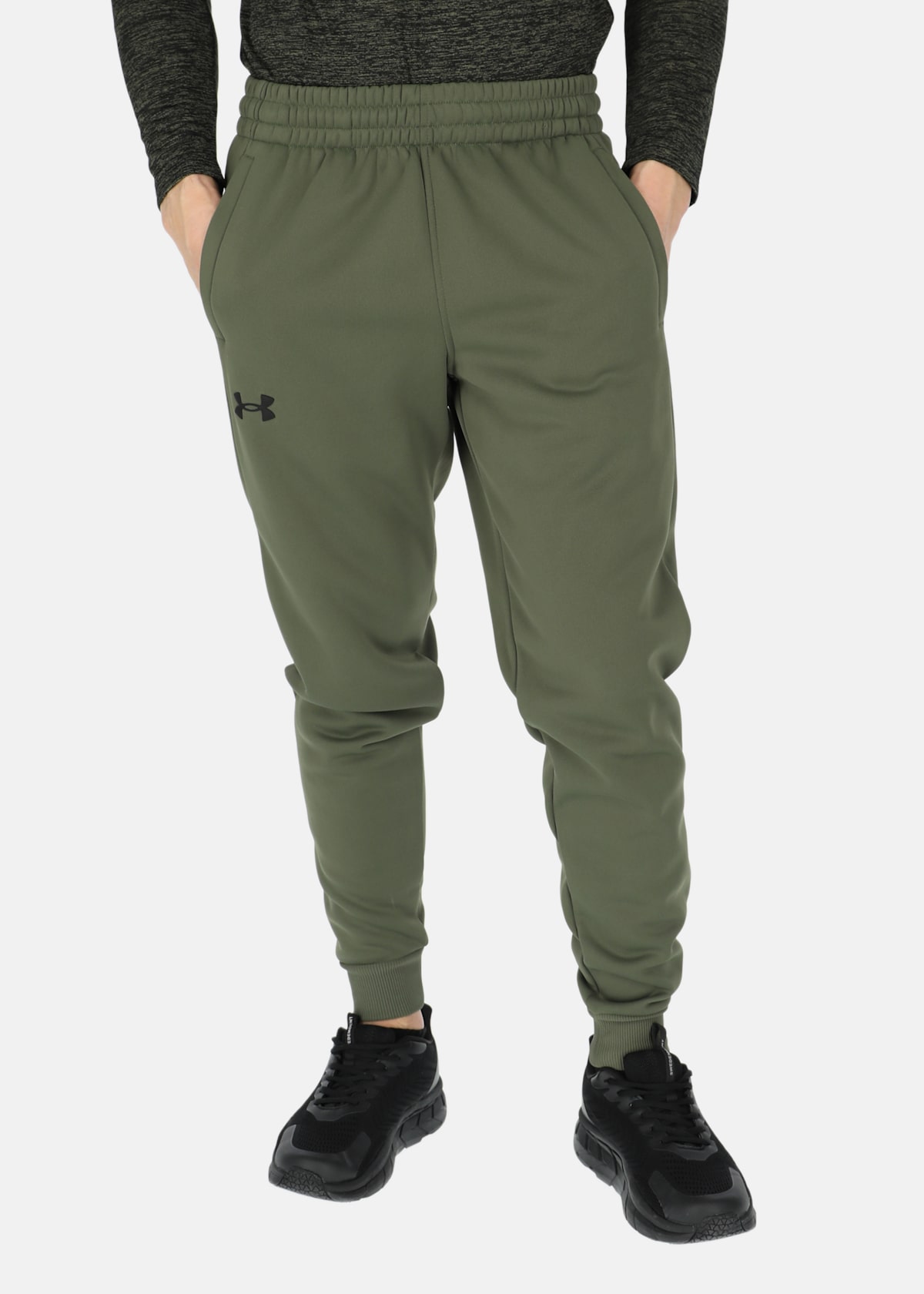 UA Armour Fleece Joggers |  - sv-se - herr - klader - byxor - tranings-mjukis-vindbyxor - sweatpants-mjukisbyxor | Padelspecialisterna