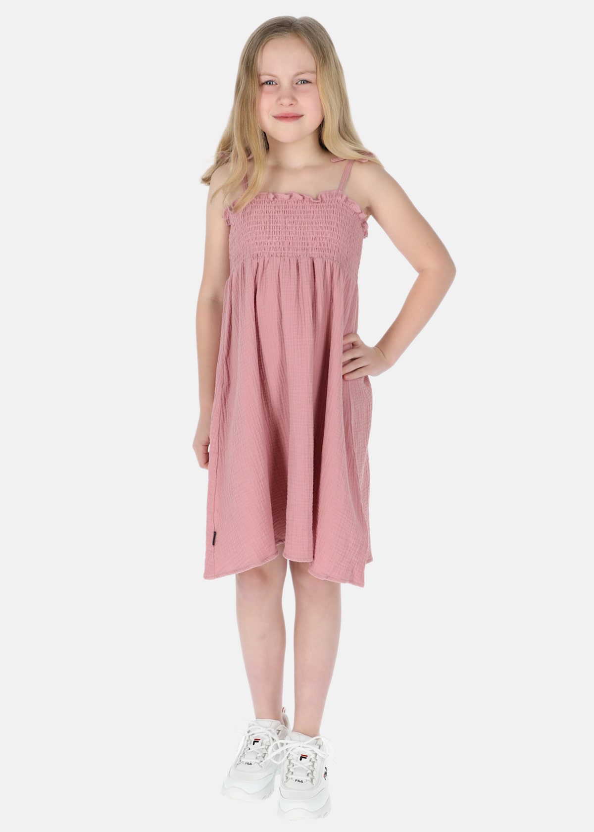 Maxime Smock Dress JR |  - sv-se - barn - klader - kjolar-klanningar - klanningar | Padelspecialisterna