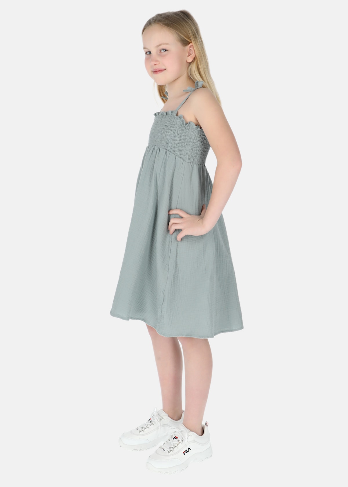 Maxime Smock Dress JR |  - sv-se - barn - klader - kjolar-klanningar - klanningar | Padelspecialisterna