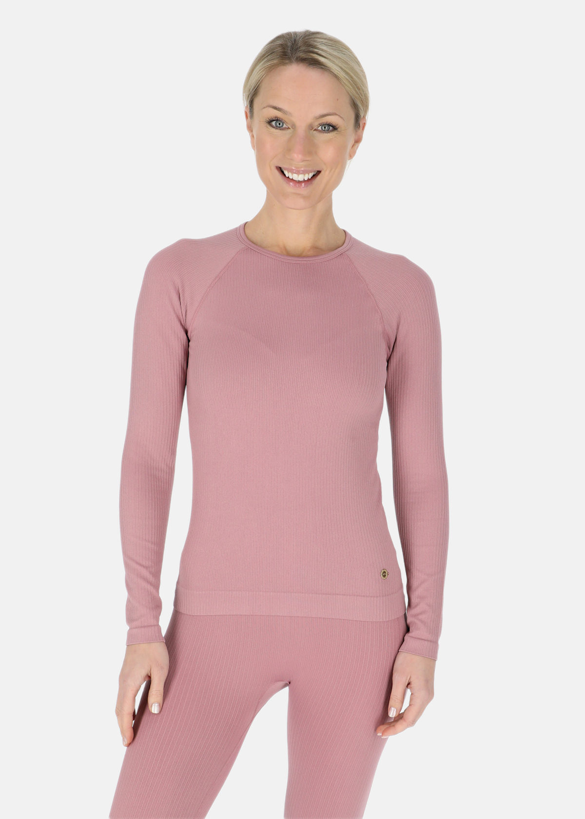 Ribbed Seamless Long Sleeve W |  - sv-se - dam - klader - toppar-linnen - t-shirts-friluftsliv-vandring - t-shirts-langarmade | Padelspecialisterna