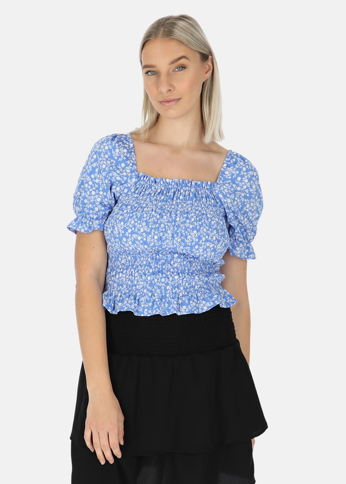 Miami Smock Top W |  - sv-se - dam - klader - toppar-linnen - blus - kortarmade-blusar | Padelspecialisterna