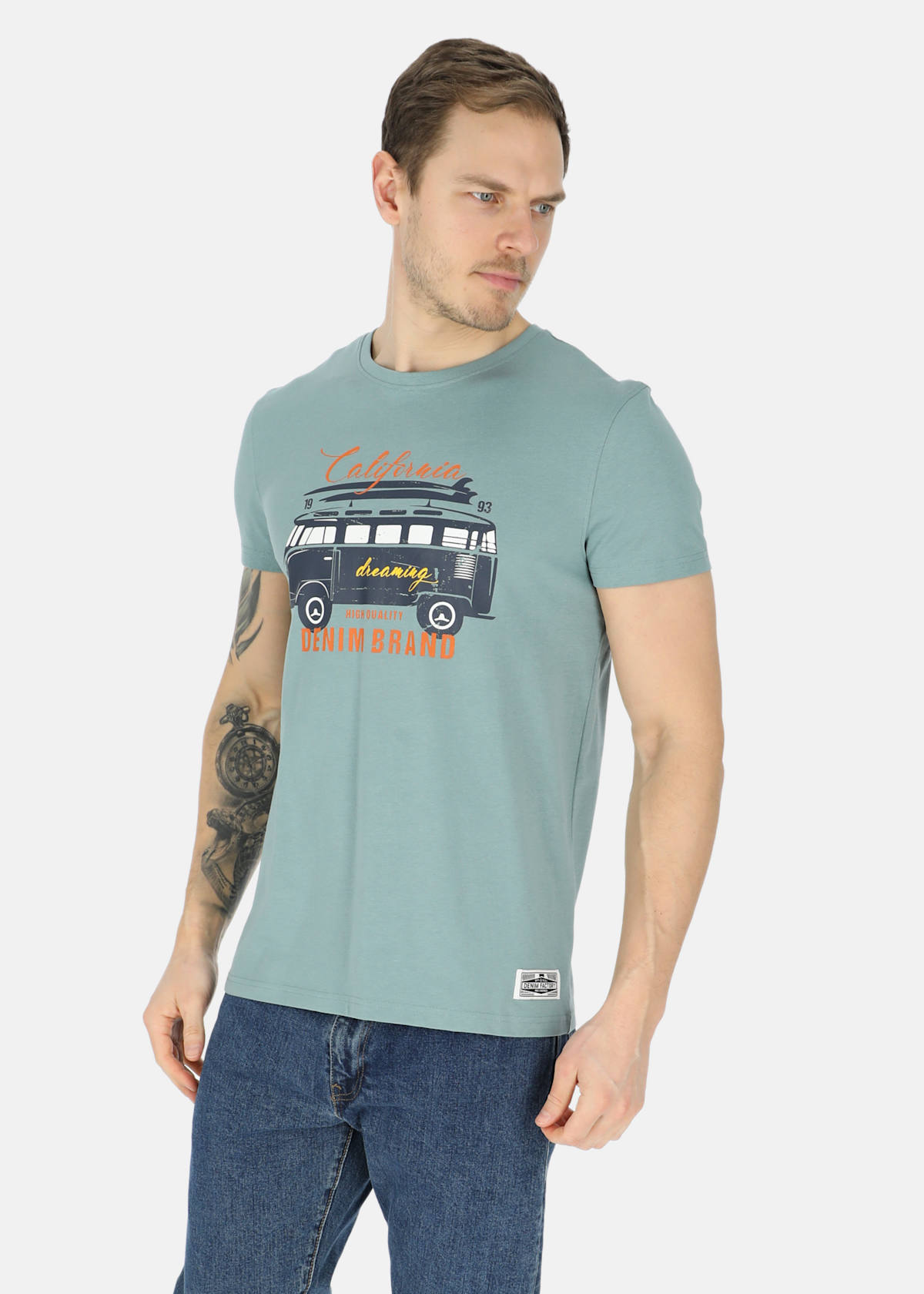 Surfer Van Tee |  - sv-se - herr - klader - t-shirts-linnen - t-shirt-vardag-sport - kortarmad-t-shirt-vardag-sport | Padelspecialisterna