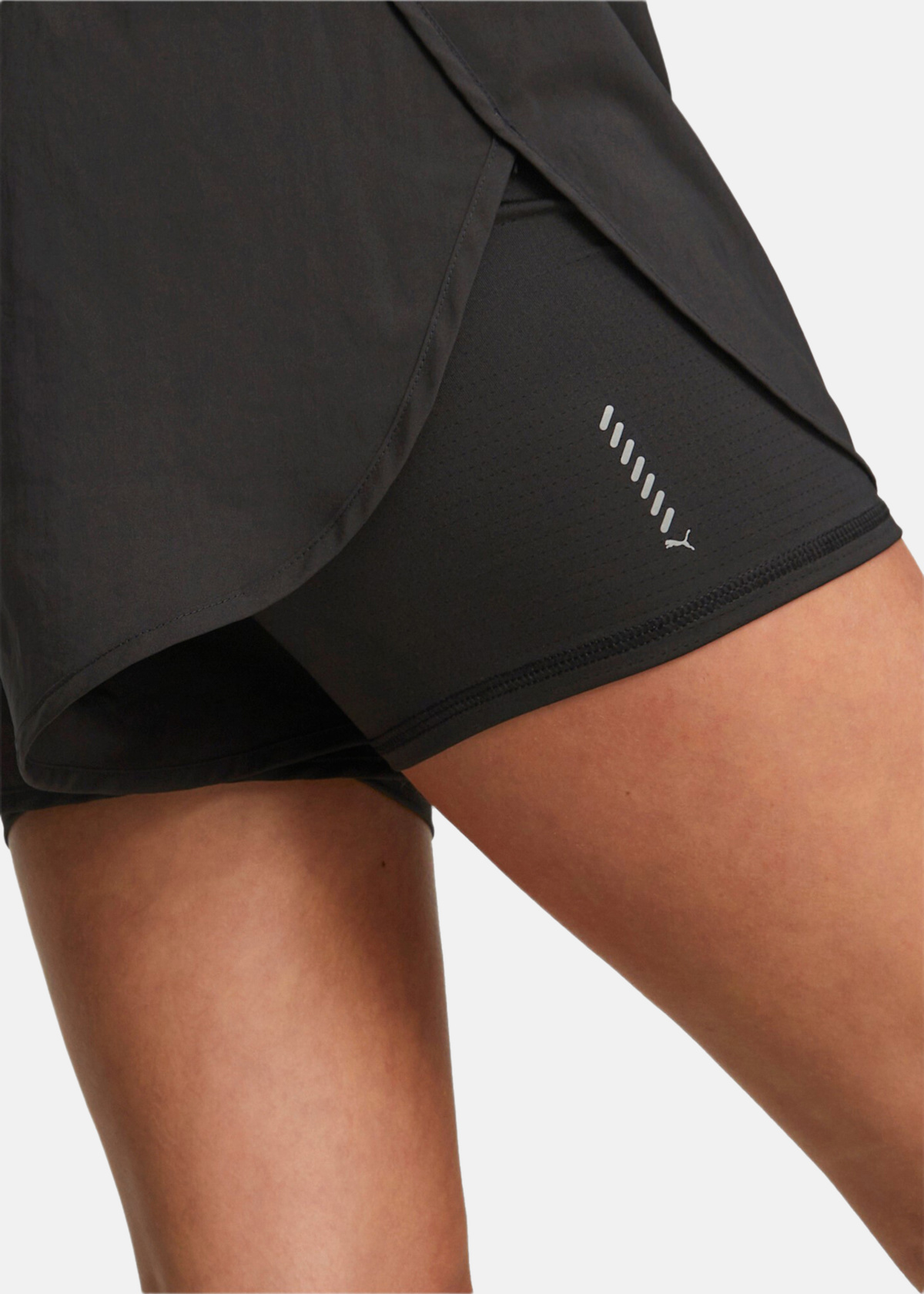 RUN FAVORITE WOVEN 2IN1 3"" SHO |  - sv-se - dam - klader - shorts - lopar-traningsshorts - loparshorts-2-i-1 | Padelspecialisterna