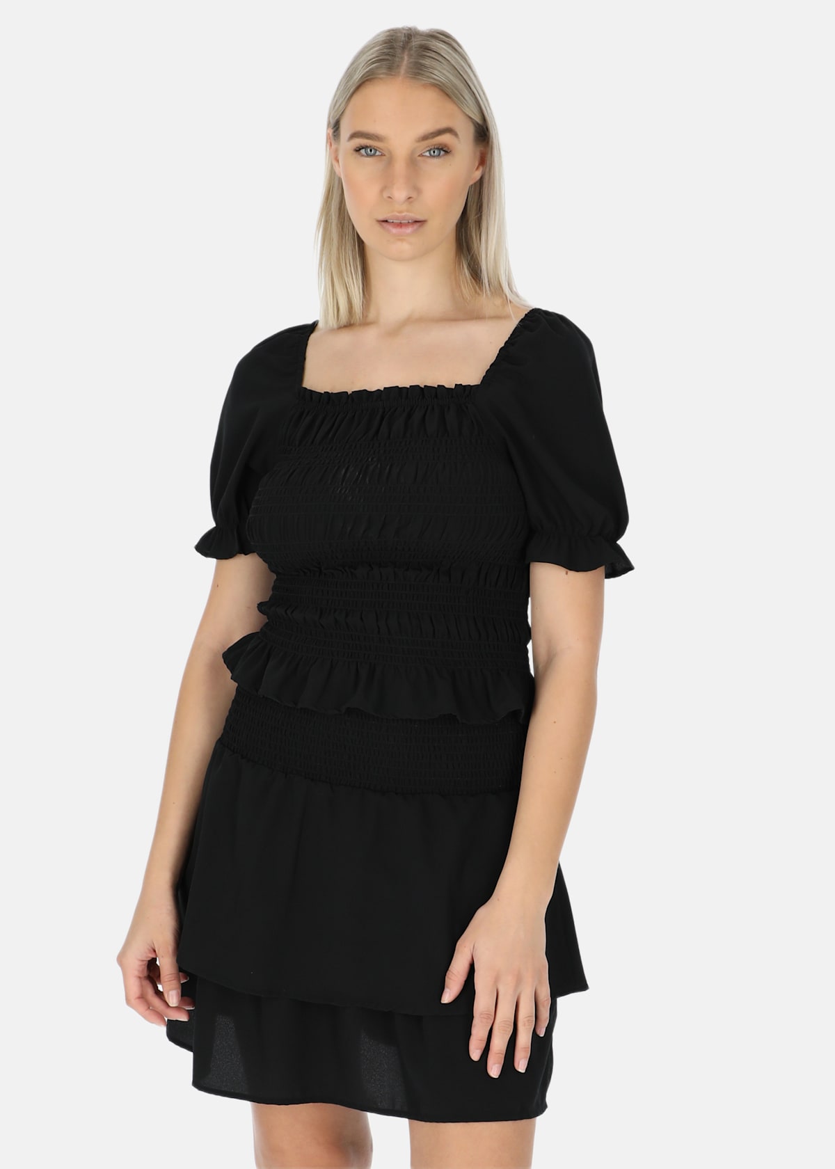 Miami Smock Top W |  - sv-se - dam - klader - toppar-linnen - blus - kortarmade-blusar | Padelspecialisterna