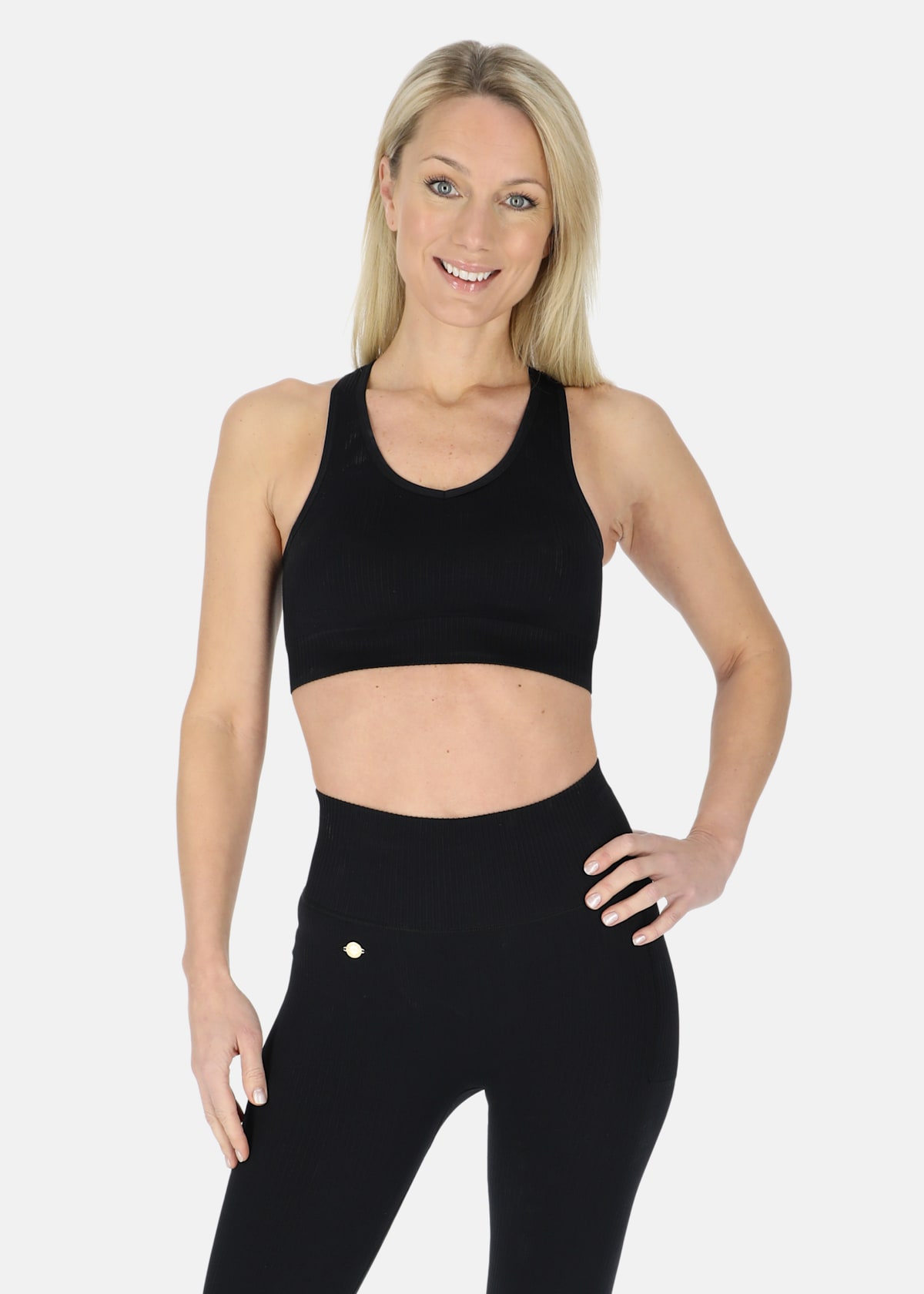 Ribbed Seamless Bra W |  - sv-se - dam - klader - underklader - bh - sporttoppar | Padelspecialisterna