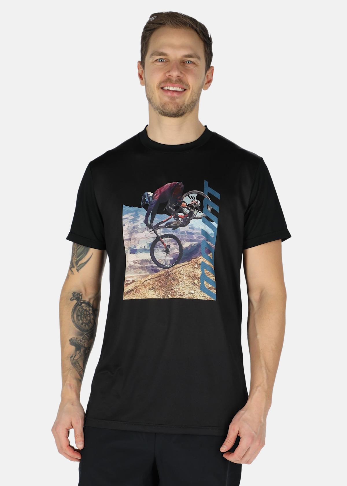MTB Logo Tee |  - sv-se - herr - klader - t-shirts-linnen - cykeltrojor | Padelspecialisterna