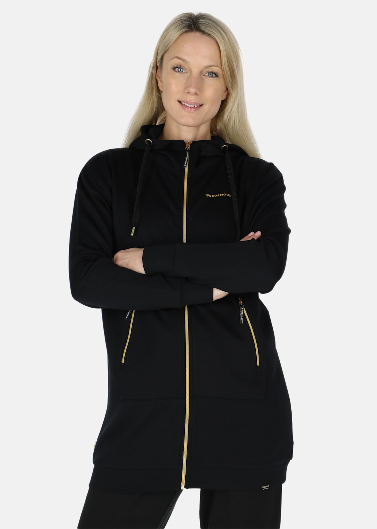 Lounge Long Zip Hood W |  - sv-se - dam - klader - trojor - huvtrojor - zip-hoodies | Padelspecialisterna