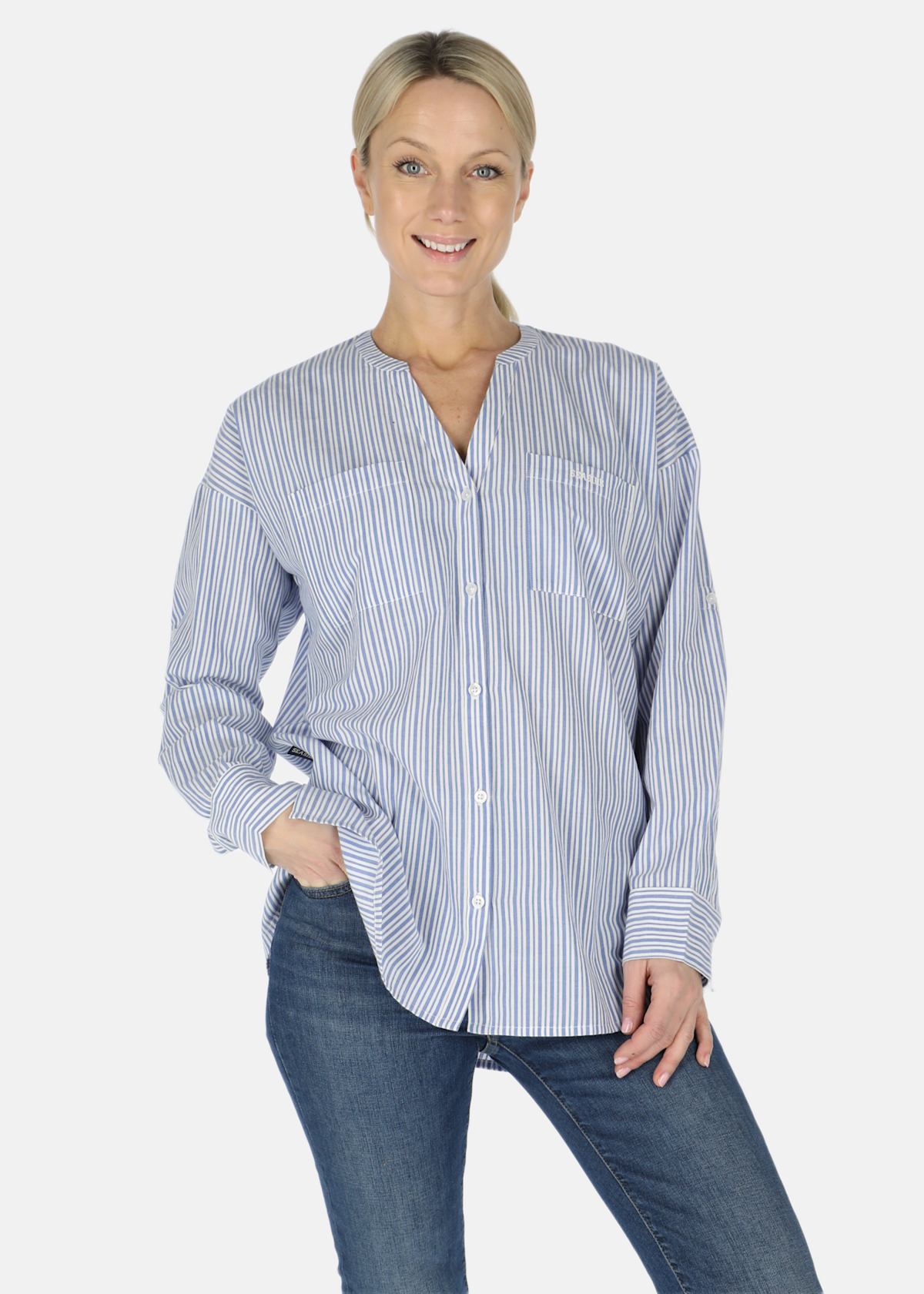 Houston Oversized Shirt W |  - sv-se - dam - klader - skjortor-piketrojor - skjortor - langarmade-skjortor | Padelspecialisterna