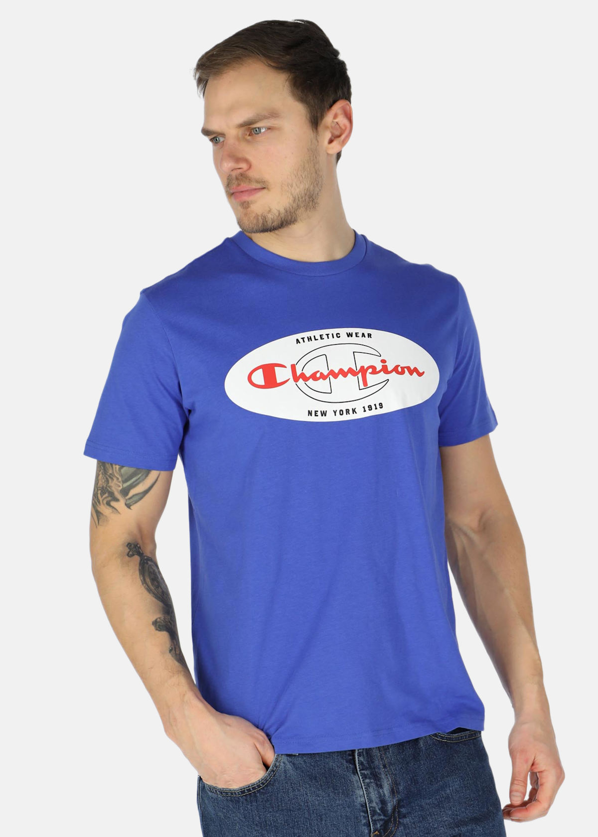 Crewneck T-Shirt |  - sv-se - herr - klader - t-shirts-linnen - t-shirt-vardag-sport - kortarmad-t-shirt-vardag-sport | Padelspecialisterna