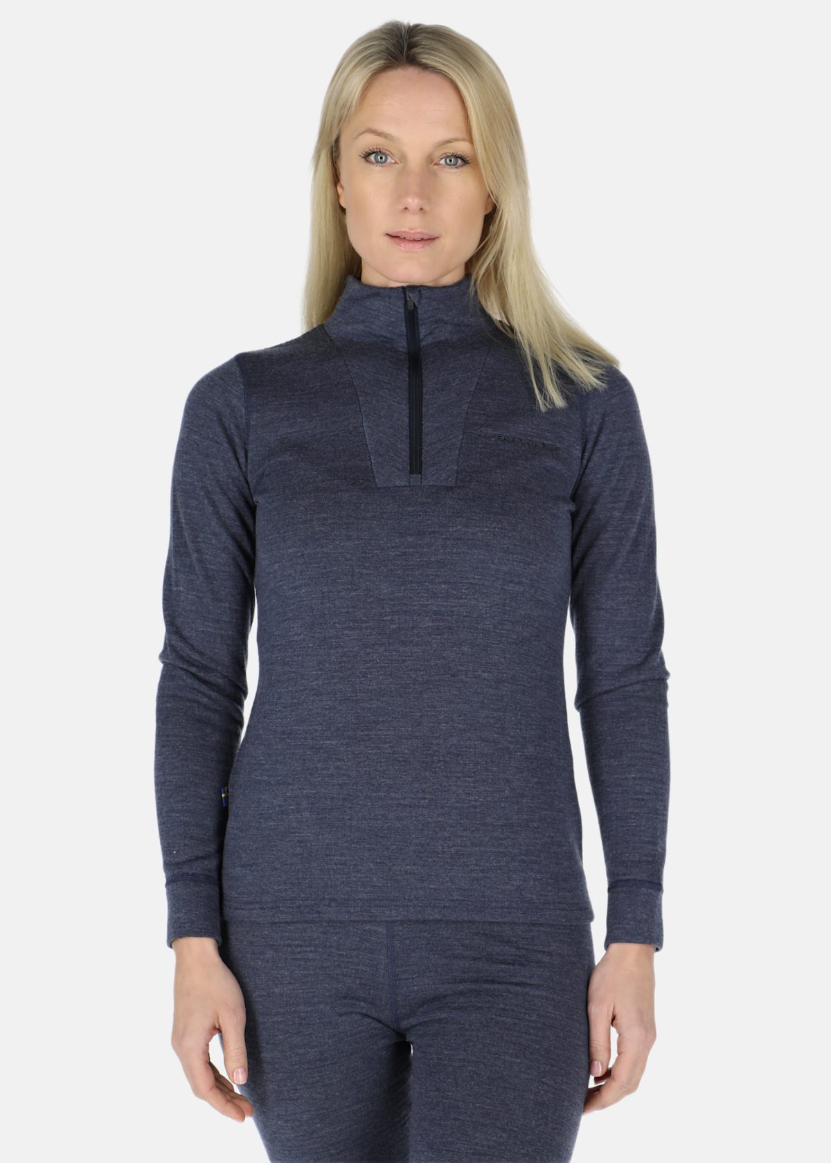 Nepal Wool Terry Merino Halfzip W