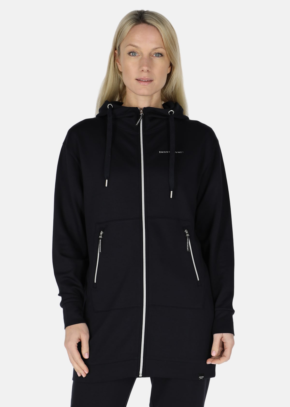 Lounge Long Zip Hood W |  - sv-se - dam - klader - trojor - huvtrojor - zip-hoodies | Padelspecialisterna