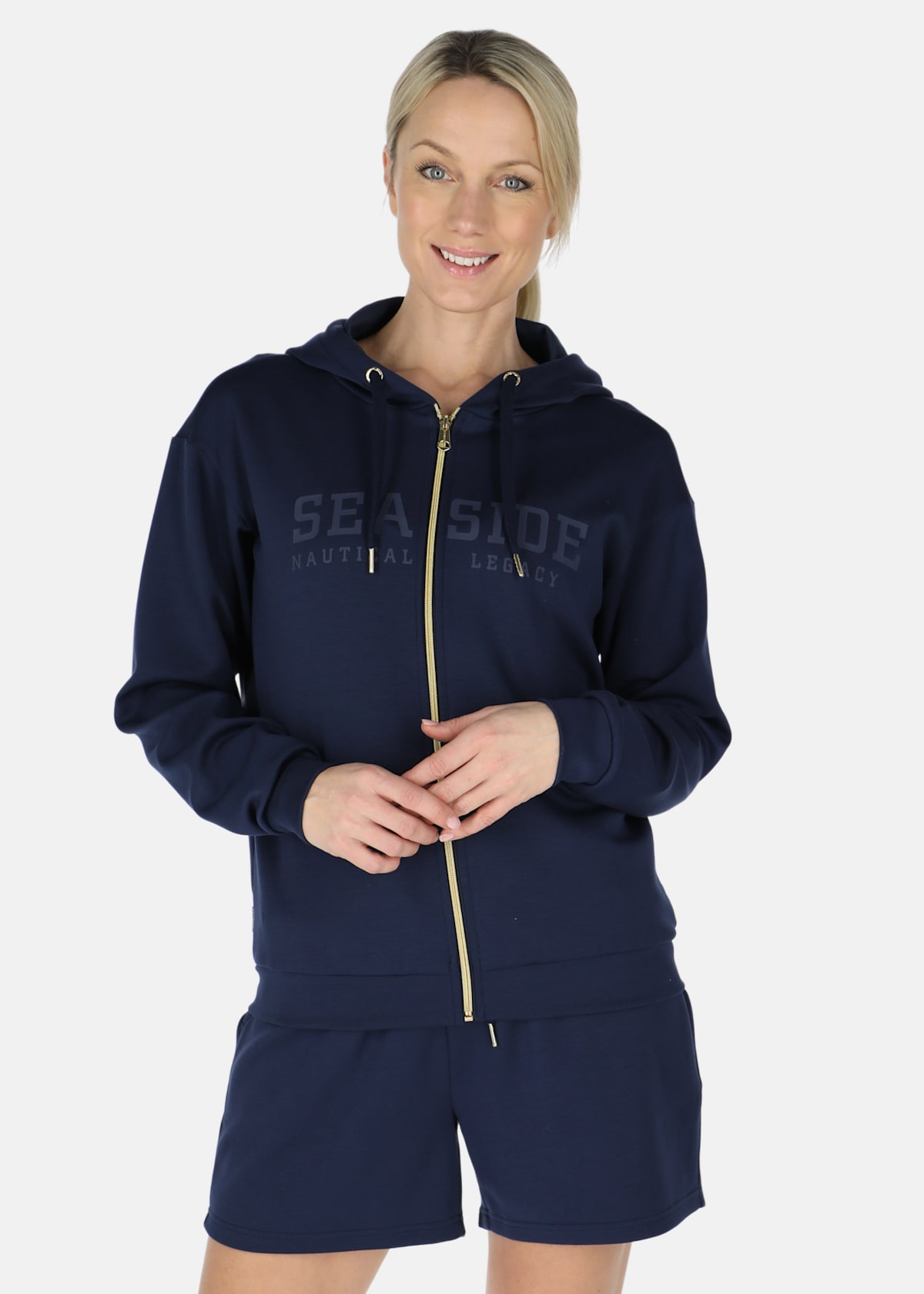 Houston Zip Hood W |  - sv-se - dam - klader - trojor - huvtrojor - hoodies | Padelspecialisterna