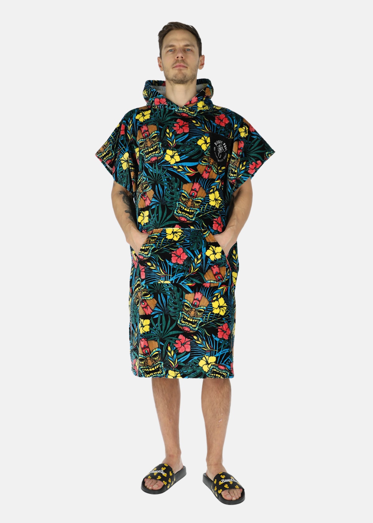 Tropical Beach Poncho |  - sv-se - dam - klader - underklader - pyjamas-morgonrock | Padelspecialisterna