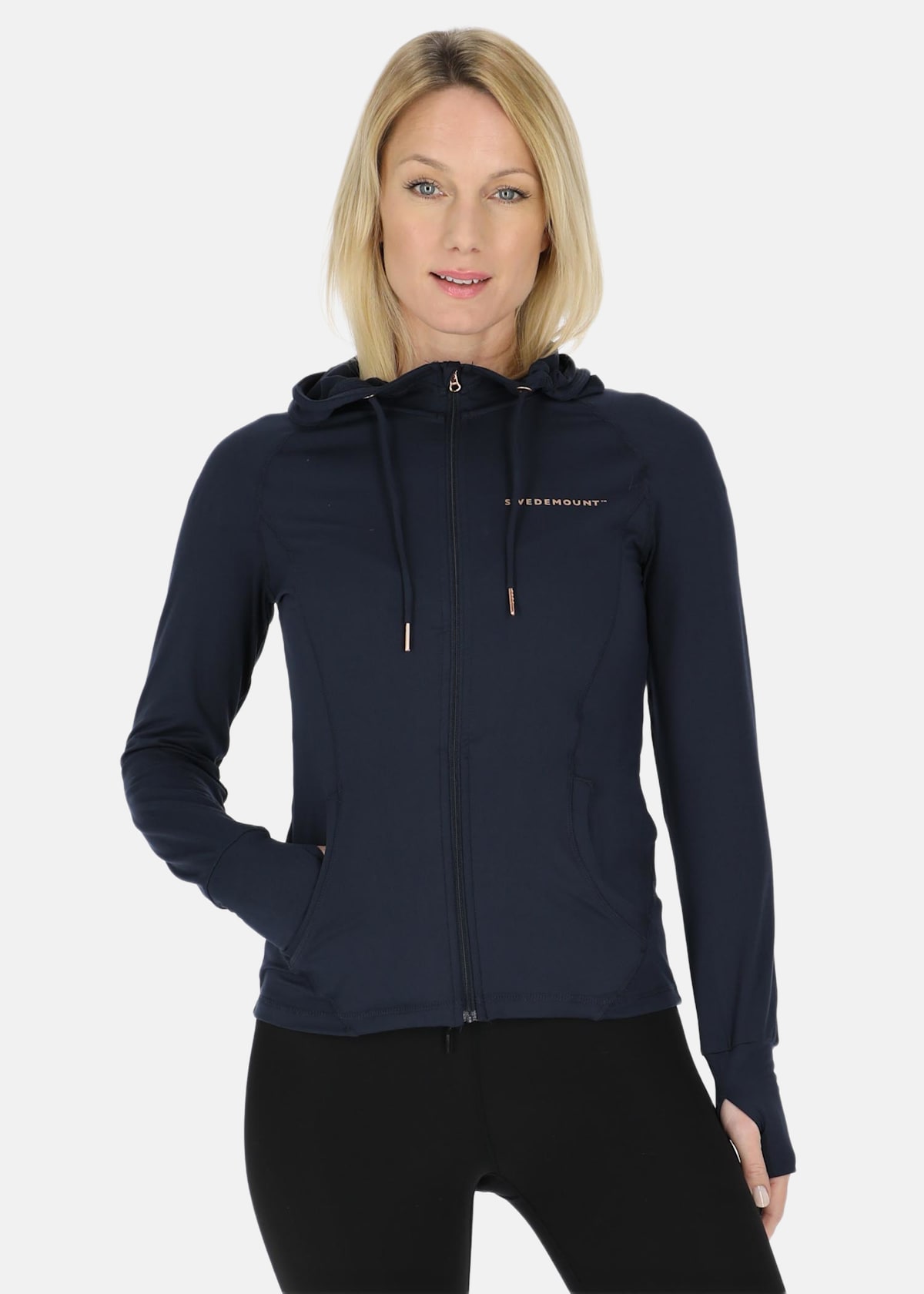 Gym Zip Hood W |  - sv-se - dam - klader - trojor - huvtrojor - zip-hoodies | Padelspecialisterna