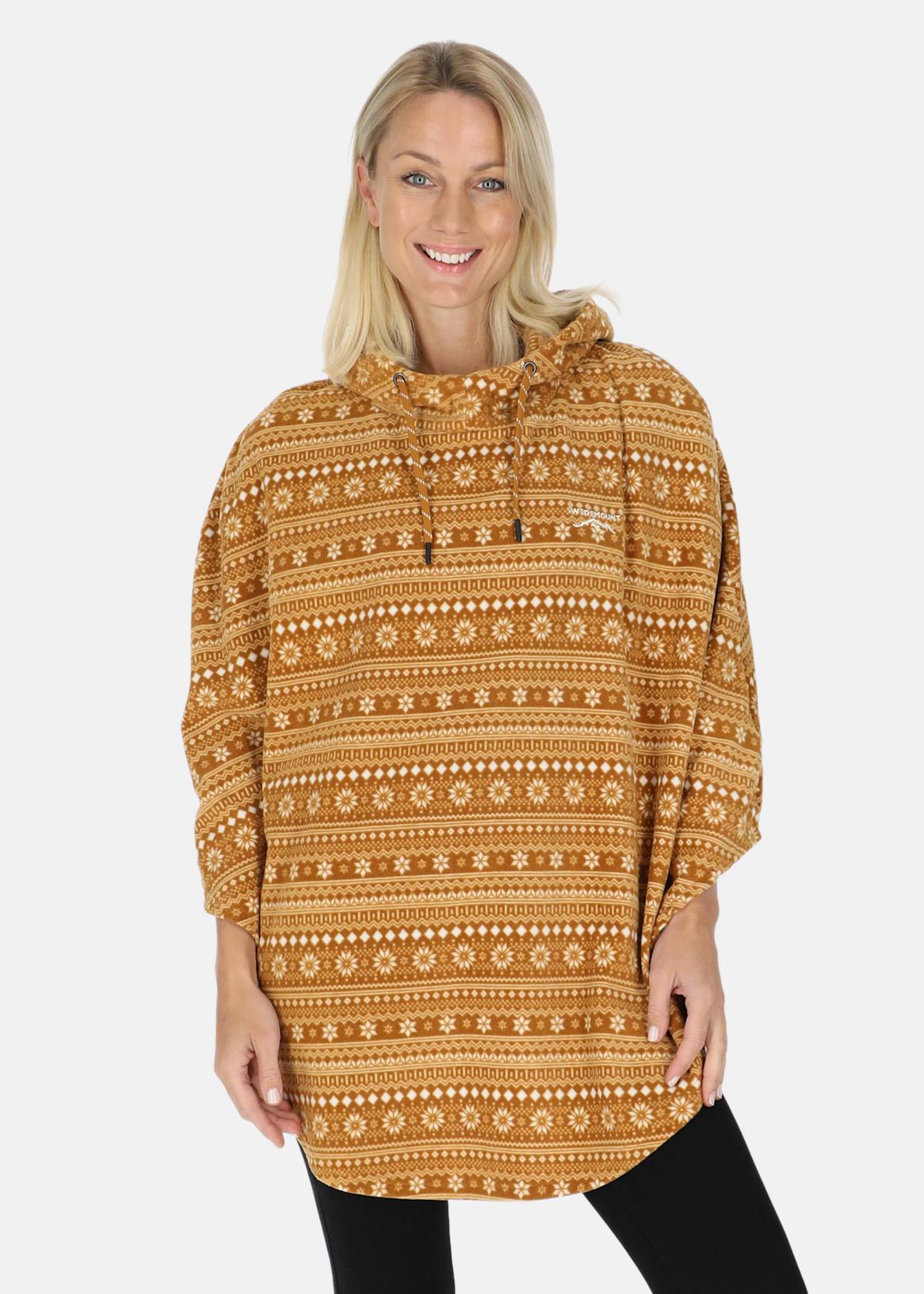 Idre Poncho II W |  - sv-se - dam - klader - trojor - fleecetrojor-fleecejackor - fleecetrojor-hel-dragkedja | Padelspecialisterna
