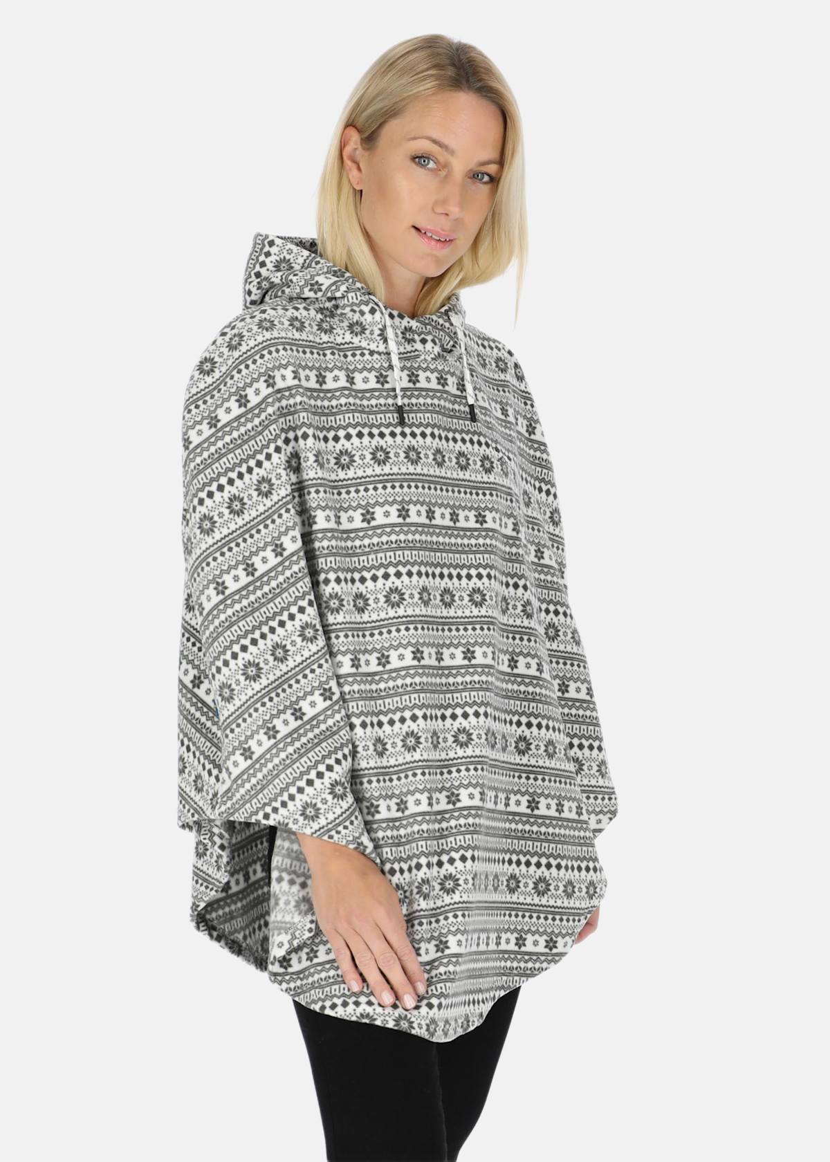 Idre Poncho II W |  - sv-se - dam - klader - trojor - fleecetrojor-fleecejackor - fleecetrojor-hel-dragkedja | Padelspecialisterna