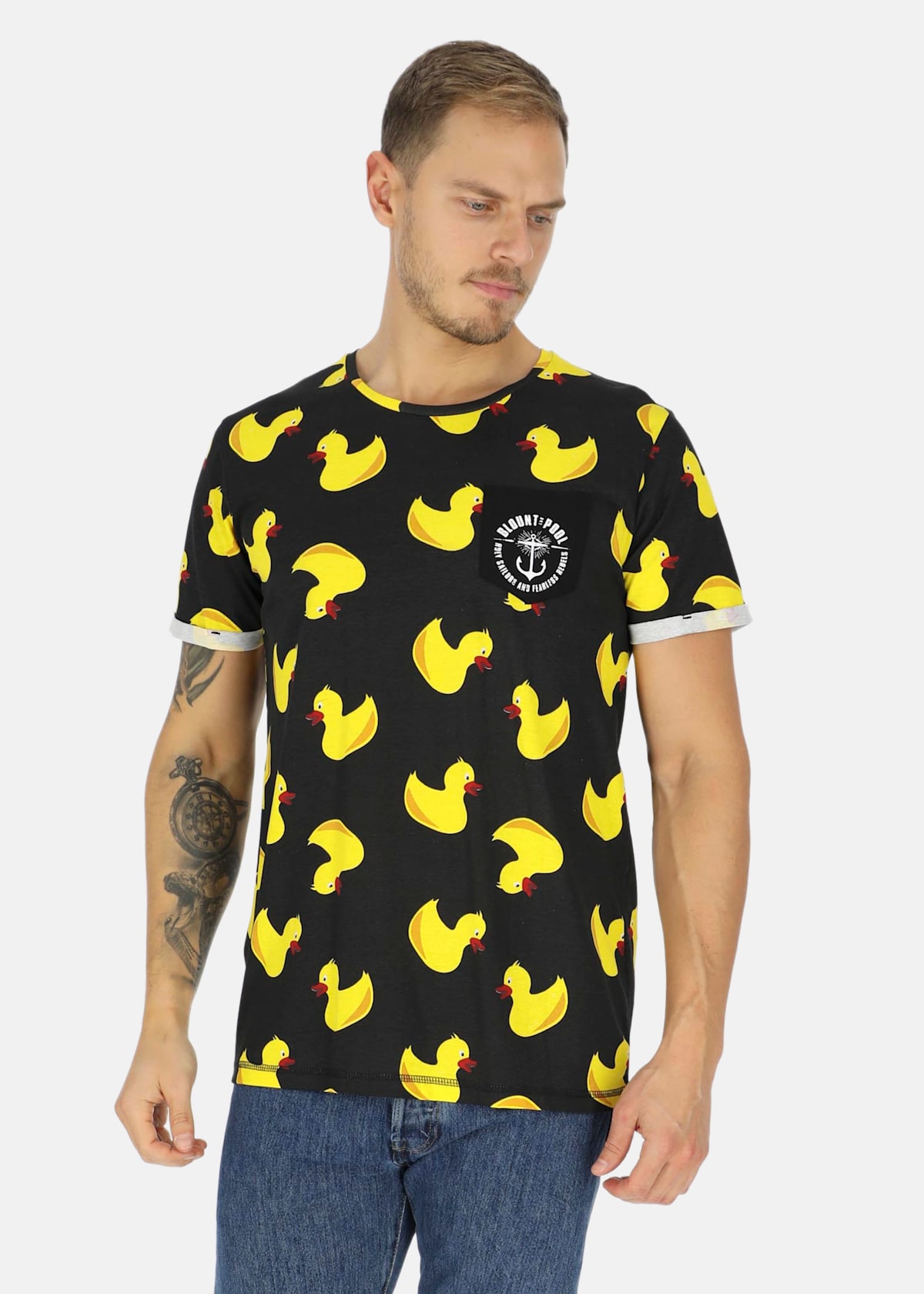 Tropical Pocket Tee |  - sv-se - herr - klader - t-shirts-linnen - t-shirt-vardag-sport - kortarmad-t-shirt-vardag-sport | Padelspecialisterna