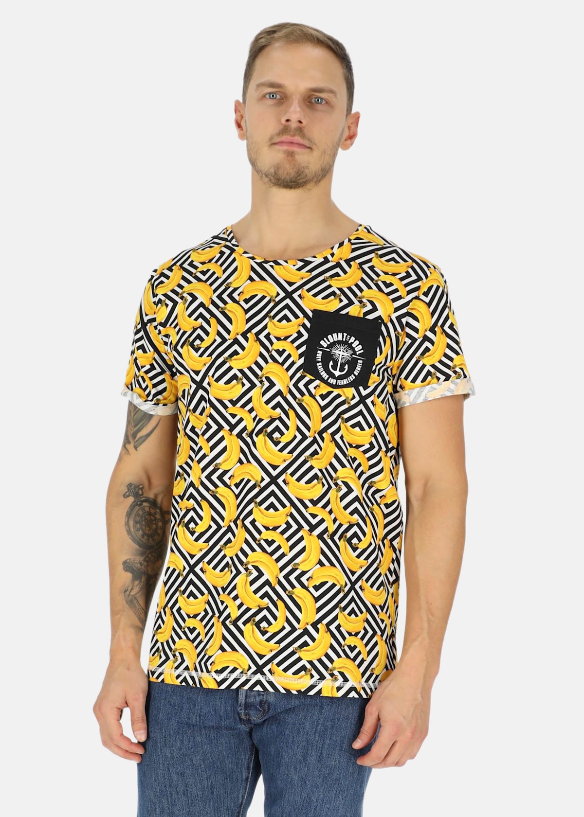 Tropical Pocket Tee |  - sv-se - herr - klader - t-shirts-linnen - t-shirt-vardag-sport - kortarmad-t-shirt-vardag-sport | Padelspecialisterna
