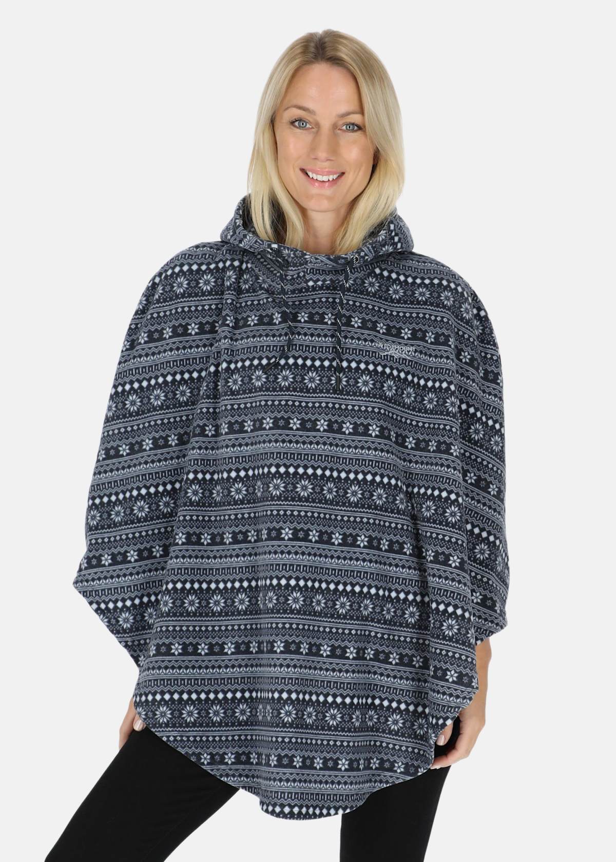 Idre Poncho II W |  - sv-se - dam - klader - trojor - fleecetrojor-fleecejackor - fleecetrojor-hel-dragkedja | Padelspecialisterna