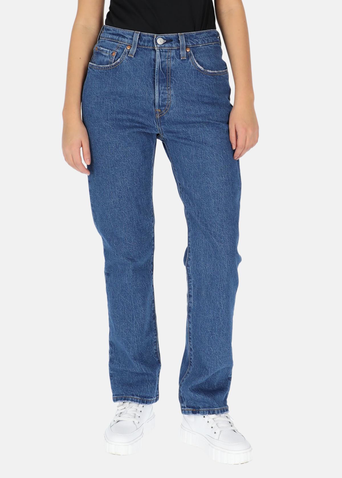 501 CROP |  - sv-se - dam - klader - byxor - vardagsbyxor-jeans - jeans | Padelspecialisterna