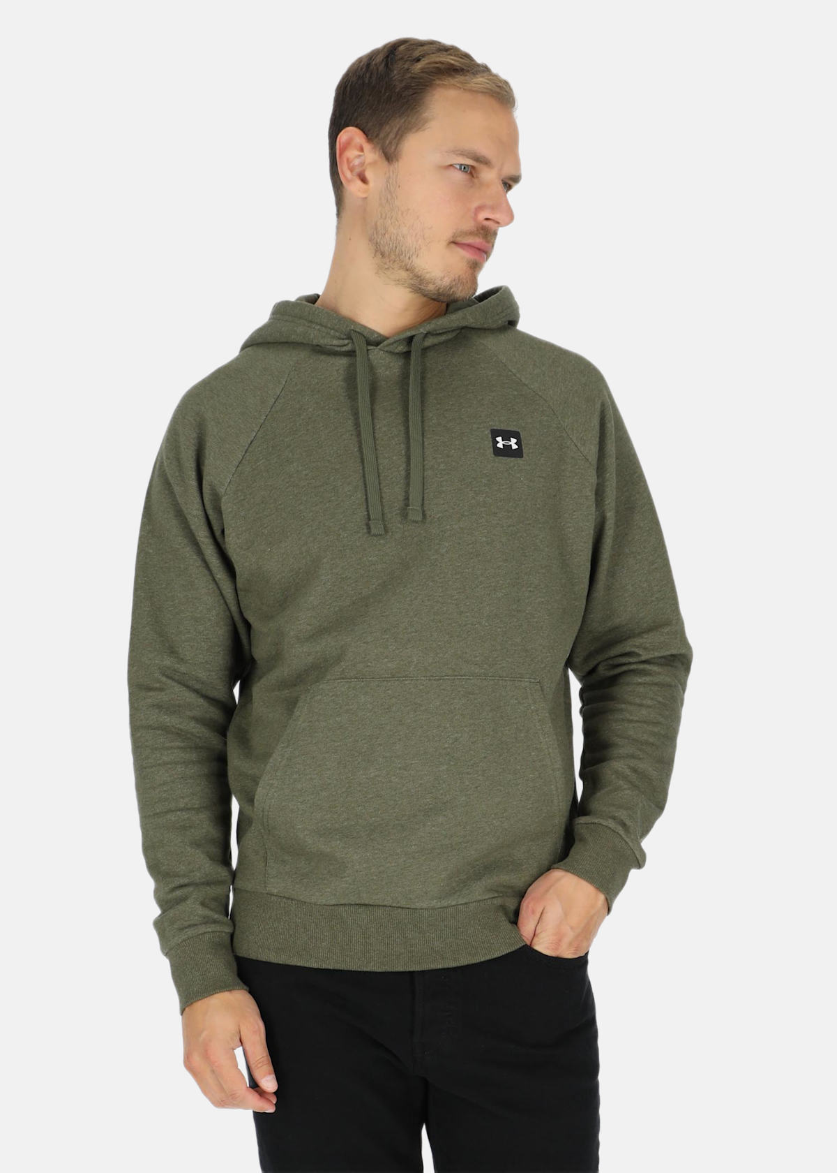UA Rival Fleece Hoodie |  - sv-se - herr - klader - trojor - huvtrojor - hoodie | Padelspecialisterna