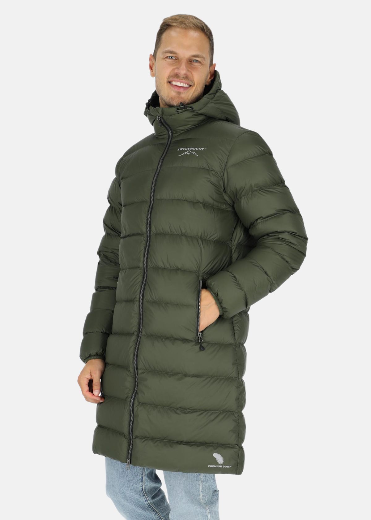 Östersund Long Down Coat |  - sv-se - herr - klader - jackor - dunjackor | Padelspecialisterna