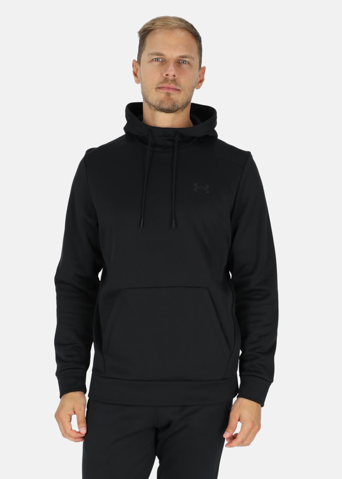 UA Armour Fleece Hoodie |  - sv-se - herr - klader - trojor - huvtrojor - hoodie | Padelspecialisterna