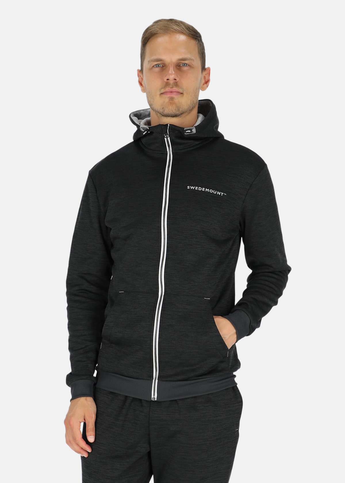 Training Logo Zip Hood |  - sv-se - herr - klader - trojor - huvtrojor - zip-hoodie | Padelspecialisterna