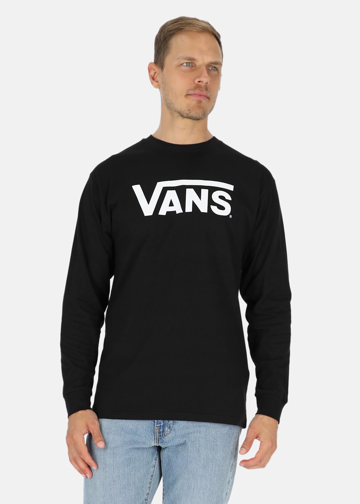 Classic Vans LS-B |  - sv-se - herr - klader - t-shirts-linnen - t-shirt-vardag-sport - langarmad-t-shirt-vardag-sport | Padelspecialisterna