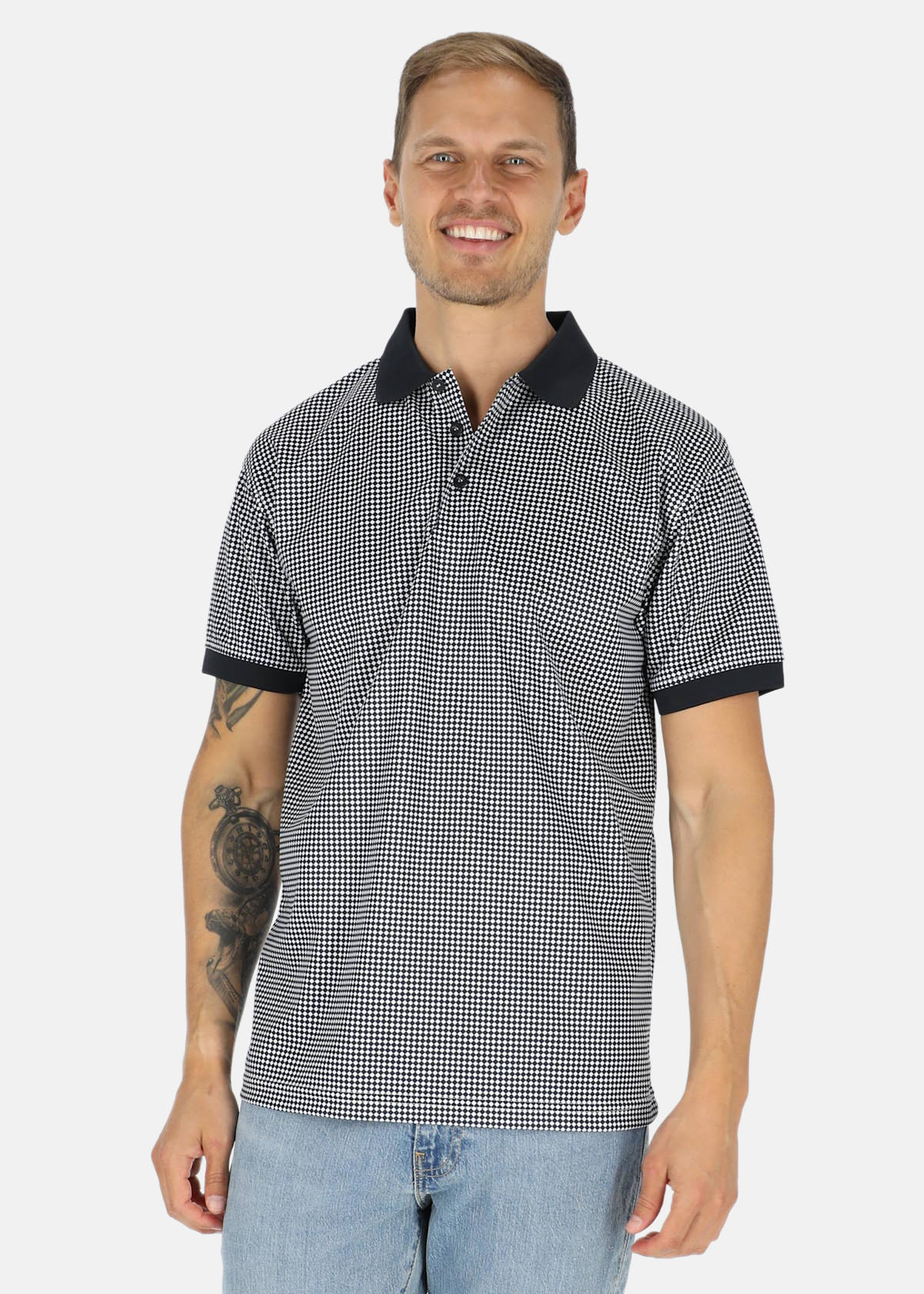 Shirt 2201 07 Navy |  - sv-se - herr - klader - skjortor-piketrojor - piketrojor | Padelspecialisterna