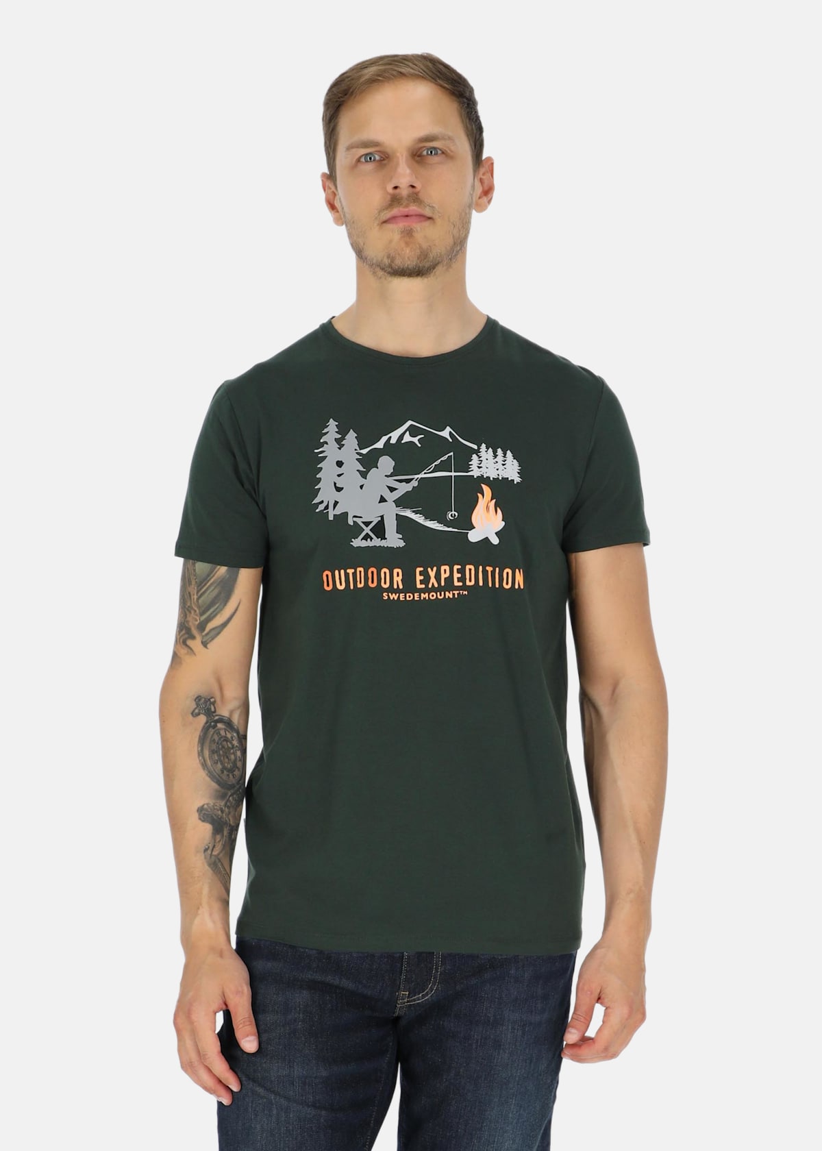 Forest Tee |  - sv-se - herr - klader - t-shirts-linnen - t-shirt-vardag-sport - kortarmad-t-shirt-vardag-sport | Padelspecialisterna