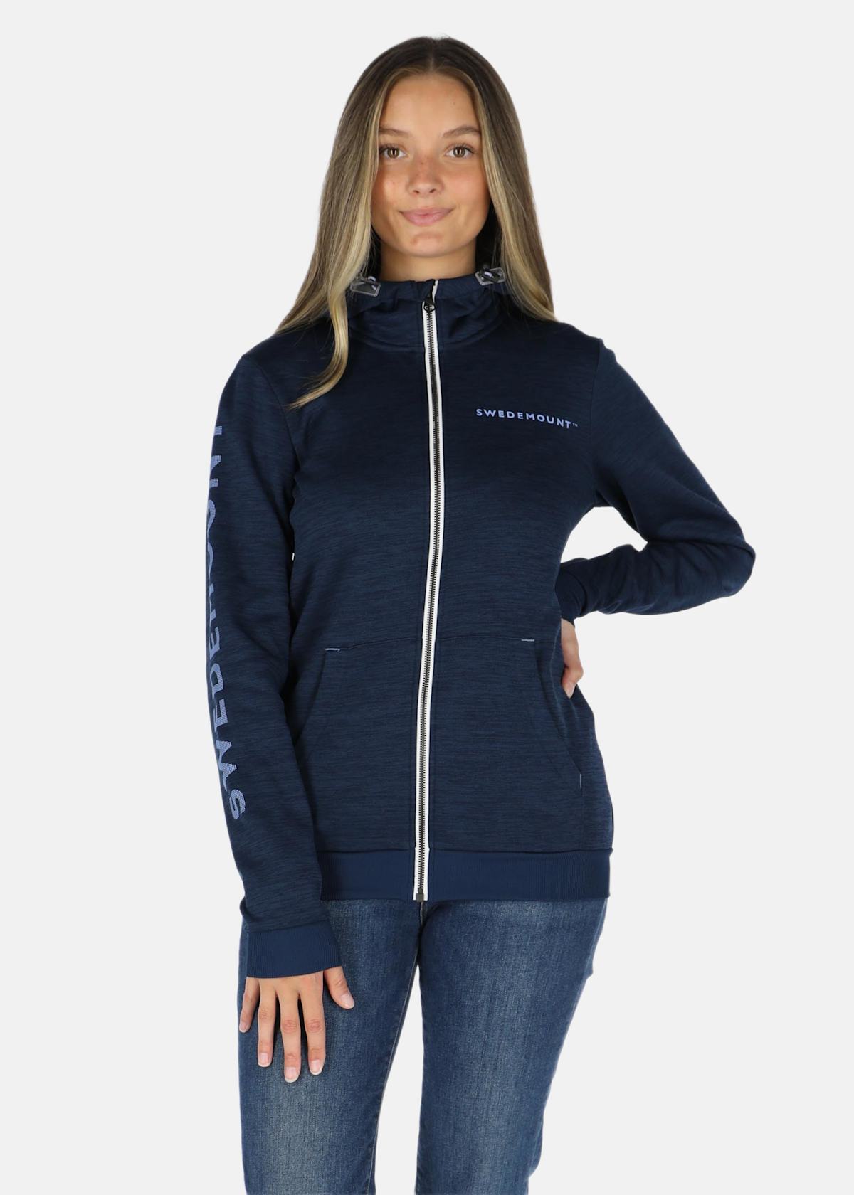 Training Logo Zip hood W |  - sv-se - dam - klader - trojor - huvtrojor - zip-hoodies | Padelspecialisterna