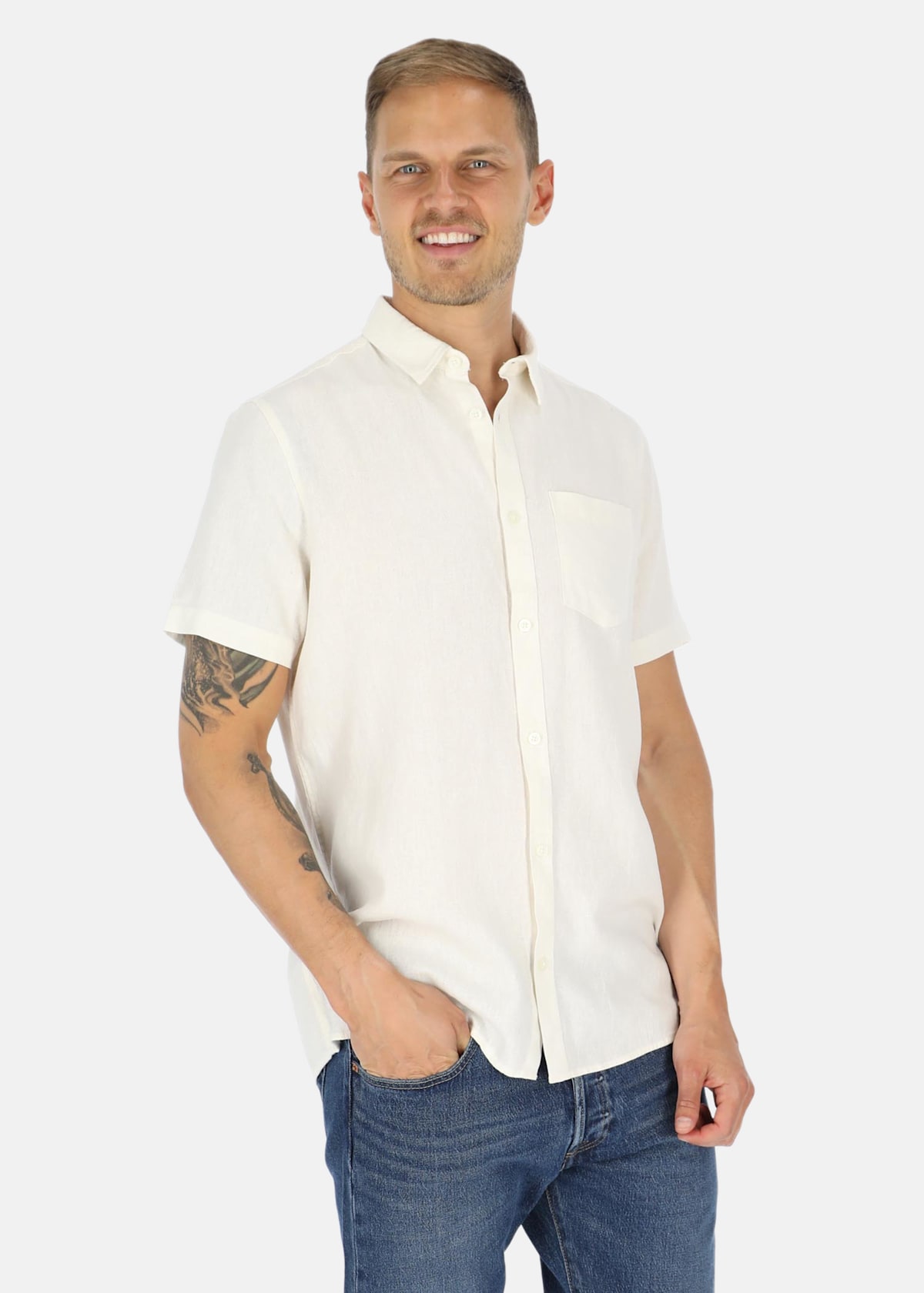 SDALLAN SS SH |  - sv-se - herr - klader - skjortor-piketrojor - skjortor - kortarmade-skjortor | Padelspecialisterna