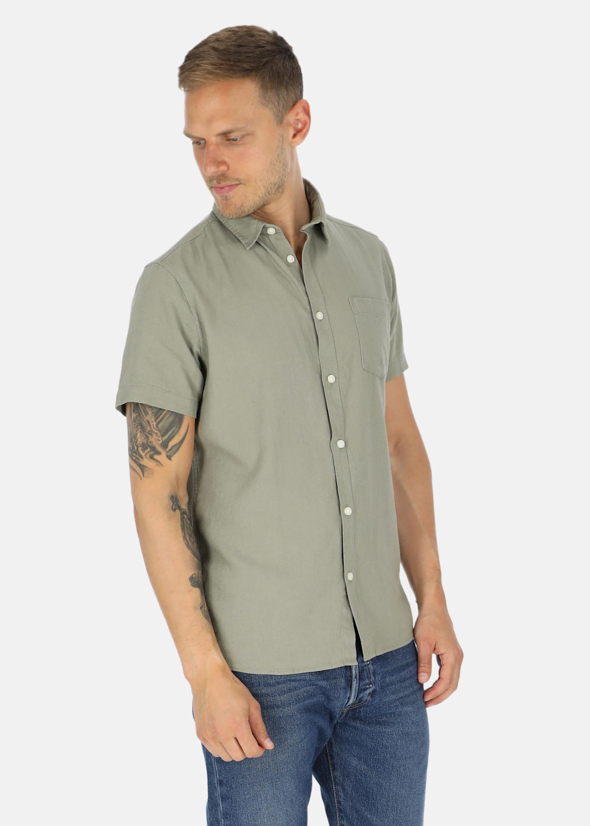 SDALLAN SS SH |  - sv-se - herr - klader - skjortor-piketrojor - skjortor - kortarmade-skjortor | Padelspecialisterna