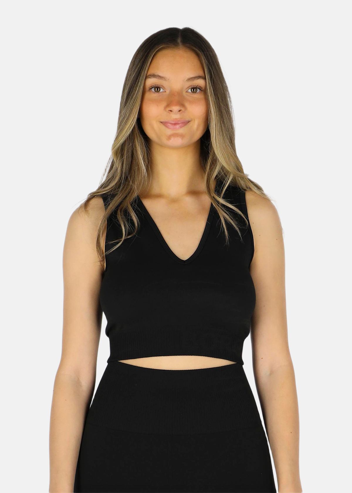 STHLM SEAMLESS LIGHT CROP TOP |  - sv-se - dam - klader - toppar-linnen - linnen - linnen-vardag-sport | Padelspecialisterna
